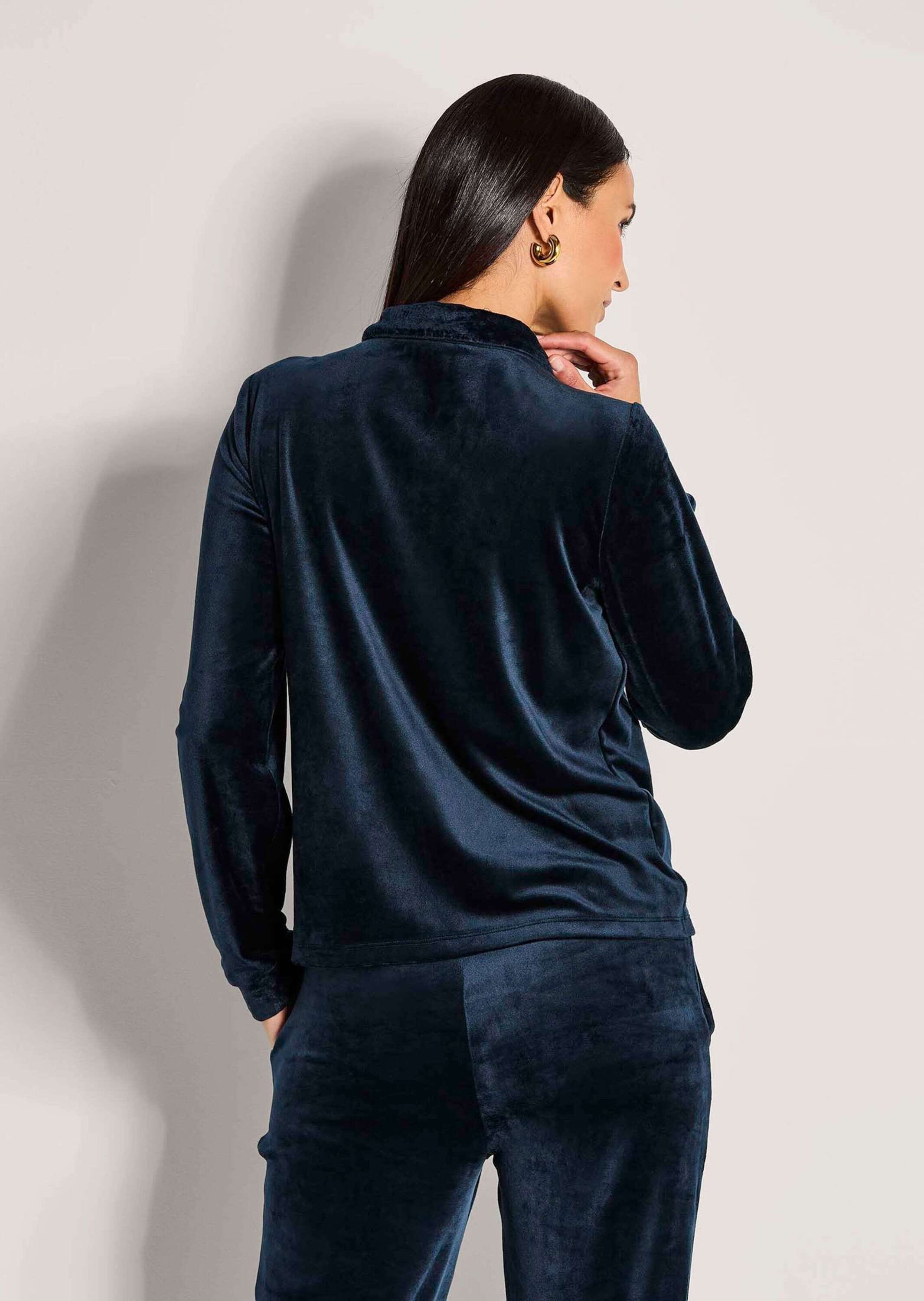 MADELEINE Kurzjacke »Sweatjacke Flauschige Nickijacke mit Reißverschluss«