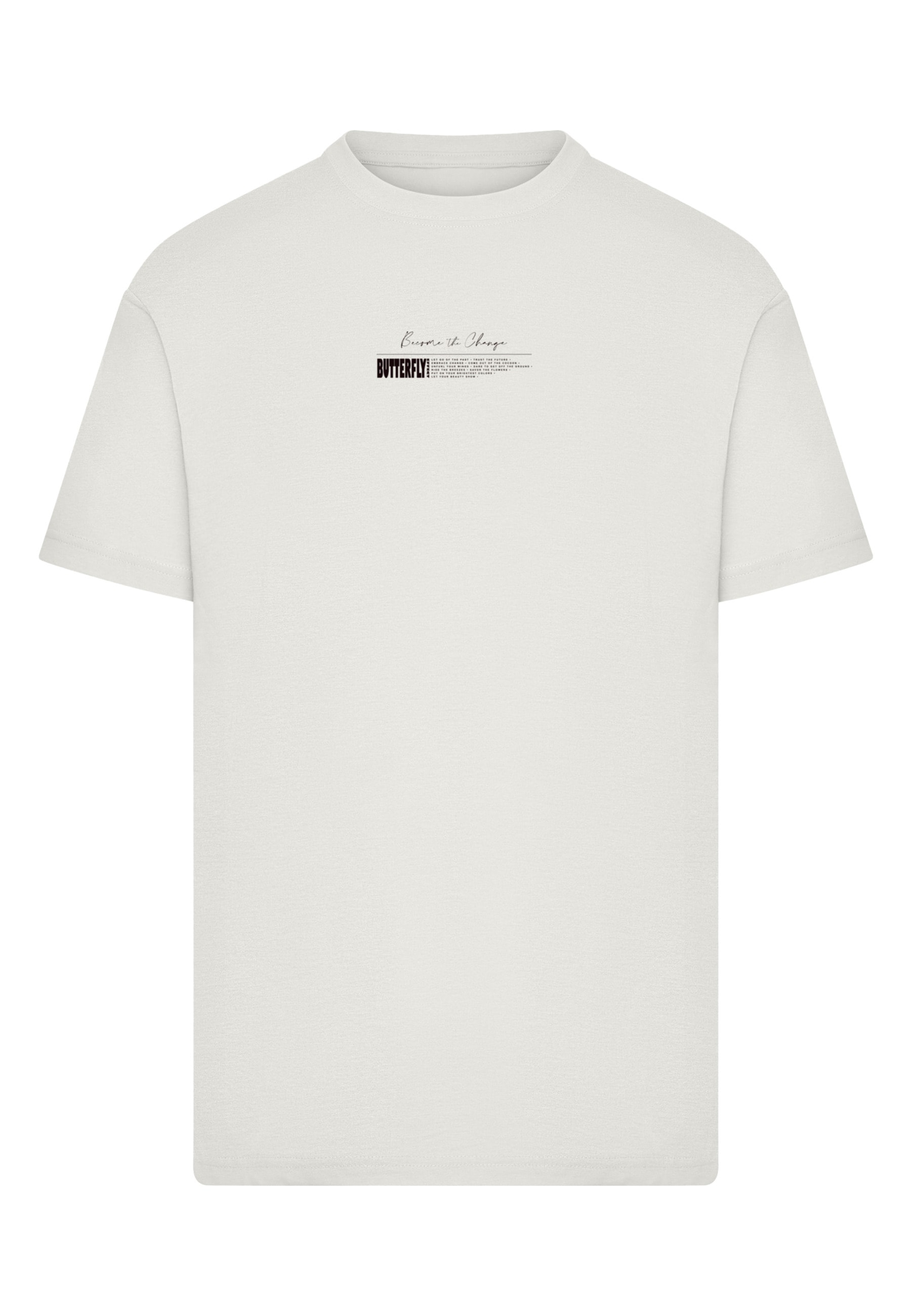 MisterTee 1100000002199 "MisterTee Herren Become the Change Butterfly 2.0 Tee" 1