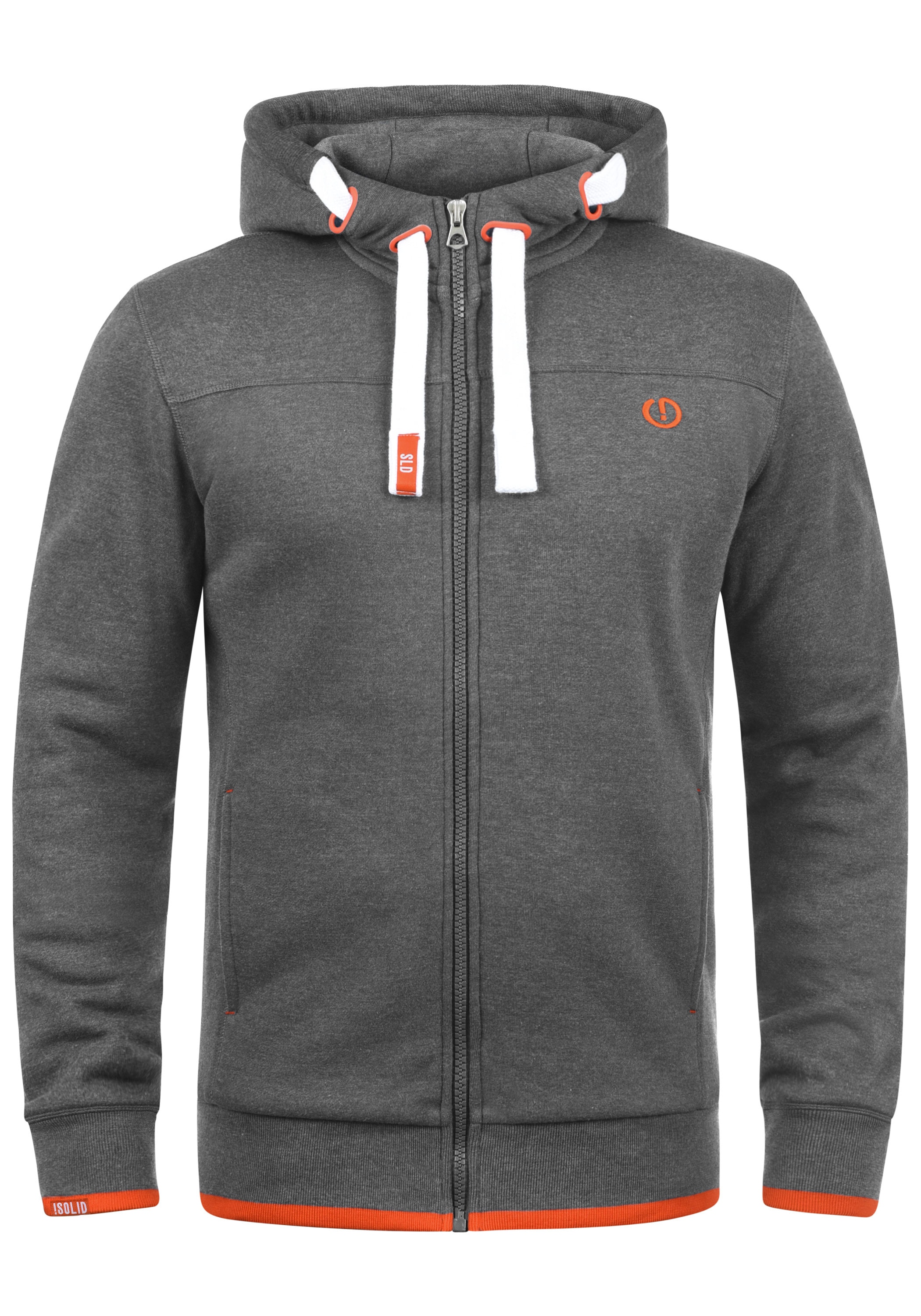 Solid Kapuzenpullover "Kapuzensweatjacke SDBenjamin"
