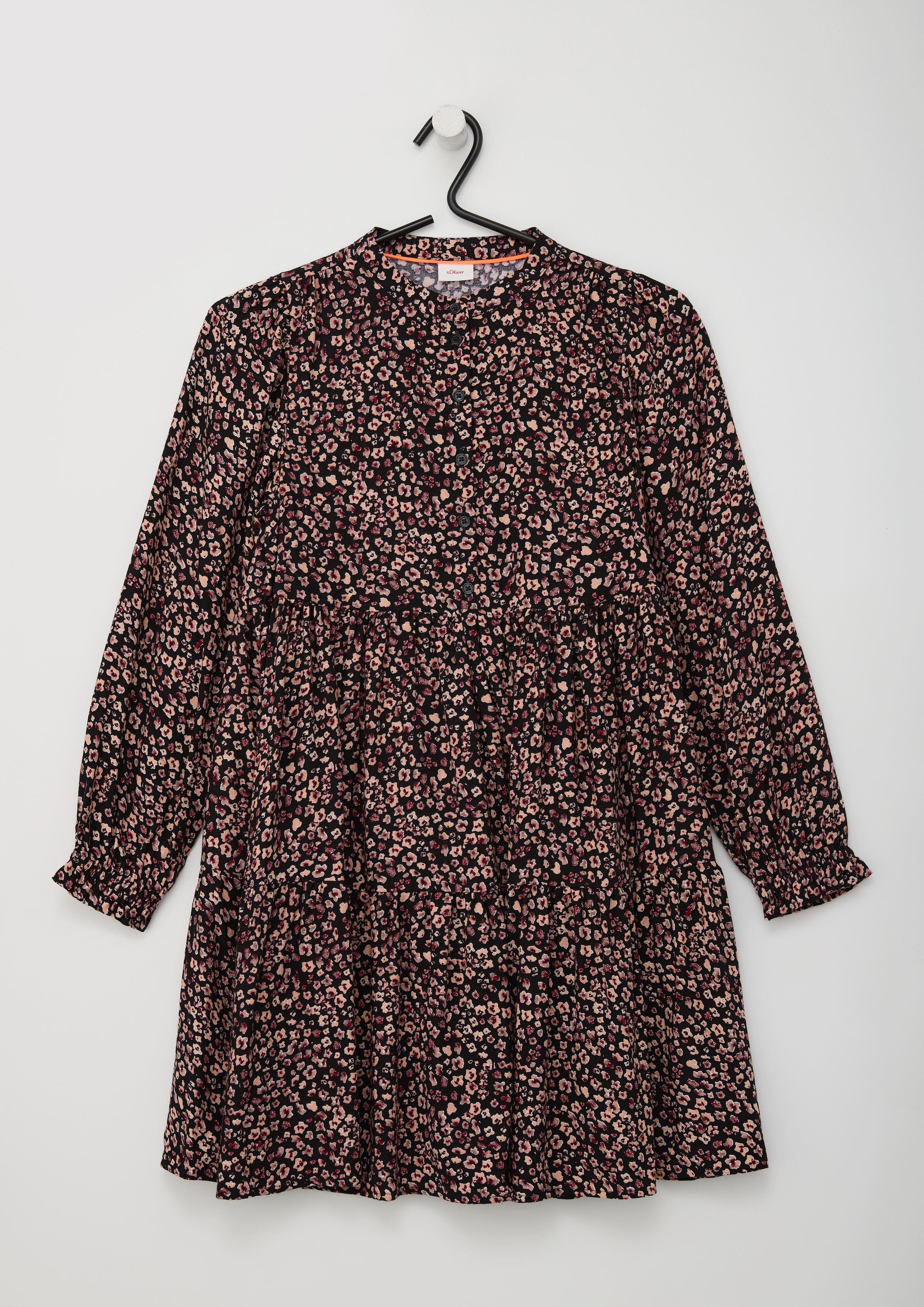 s.Oliver Junior Sommerkleid Ohne Taschen mit All-Over Print