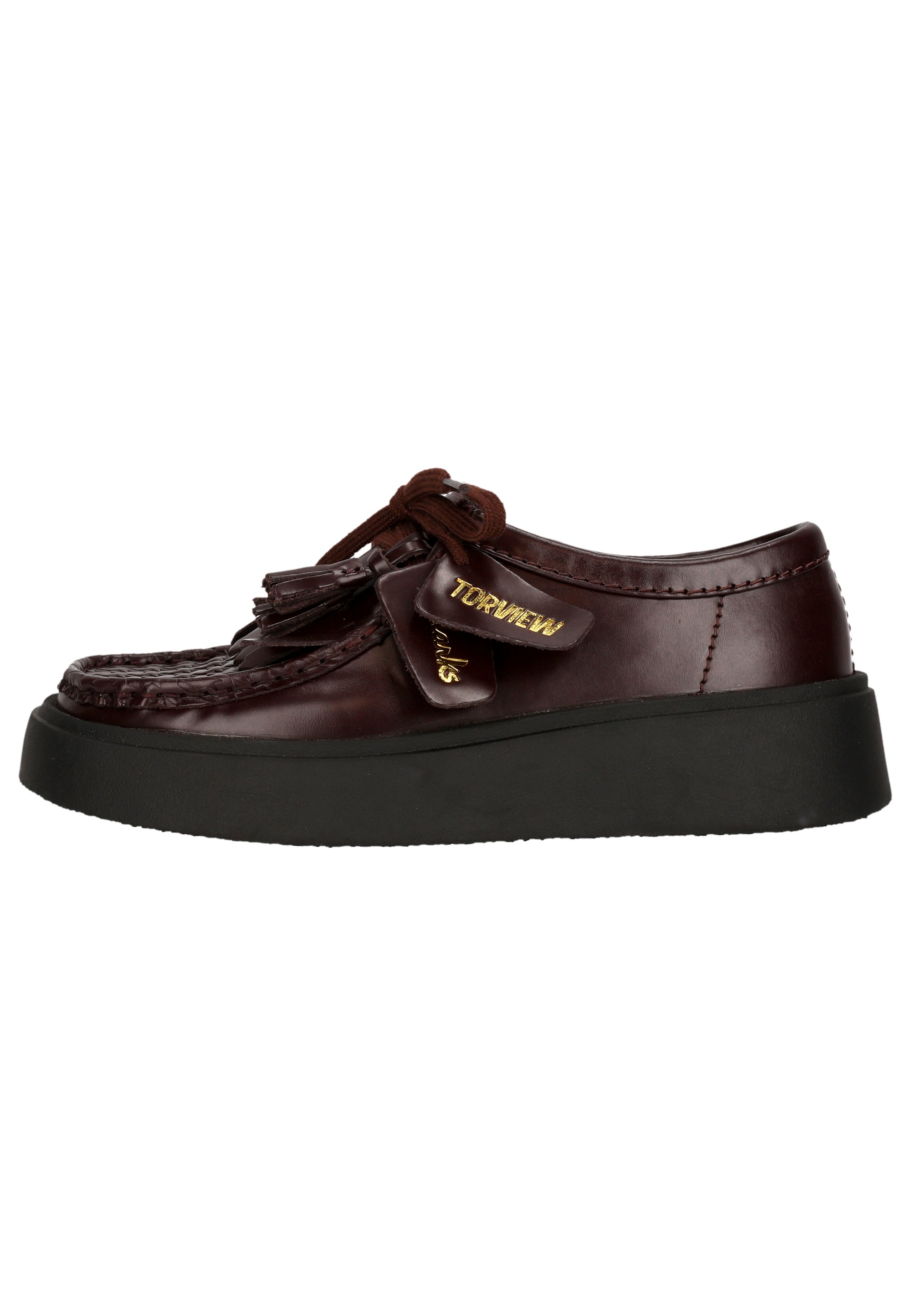 Clarks Schnürschuh "Torview", aus echtem Leder günstig online kaufen