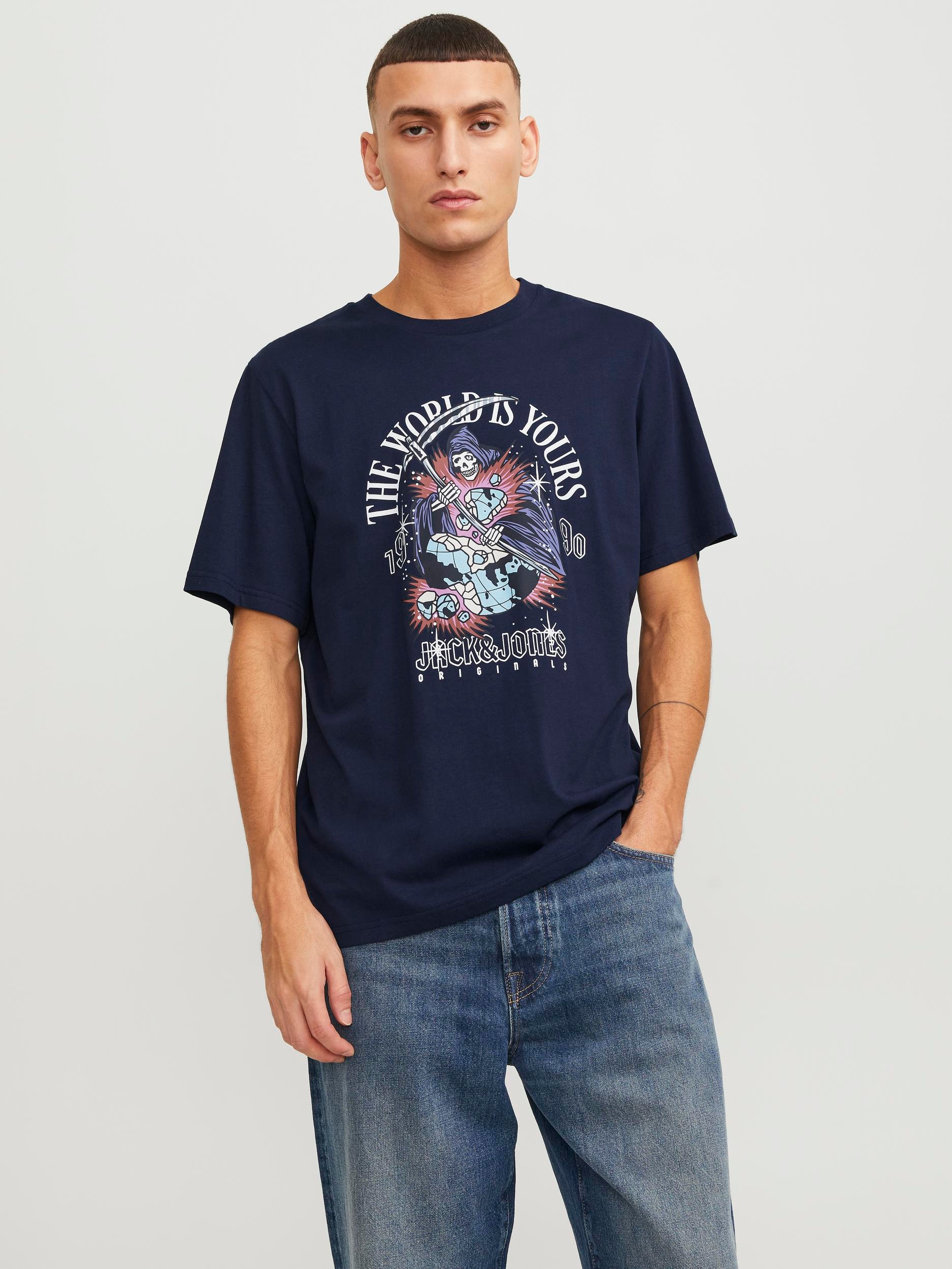 Jack & Jones Rundhalsshirt "JORHEAVENS TEE SS CREW NECK SN"