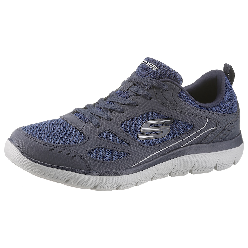 Skechers Sneaker »Summits-South Rim«, im modernen Materialmix, Freizeitschuh, Halbschuh, Schnürschuh