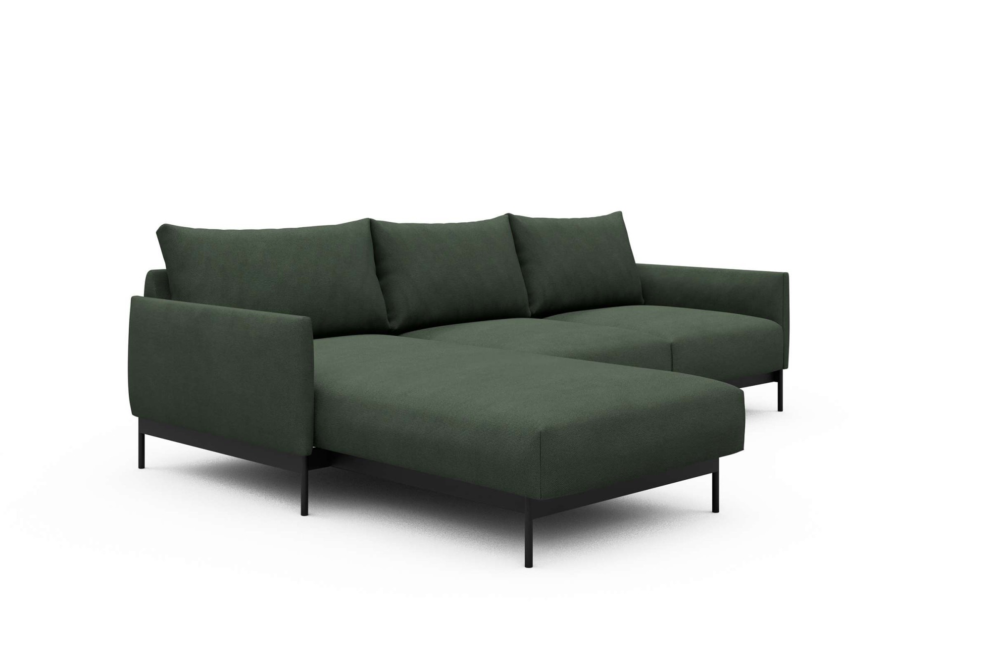 Tenksom Ecksofa »Tokey, Polsterecke, Couch, Recamiere links und rechts montierbar«, Bezüge wechselbar, hoher und gemütlicher Sitzkomfort, L-Form