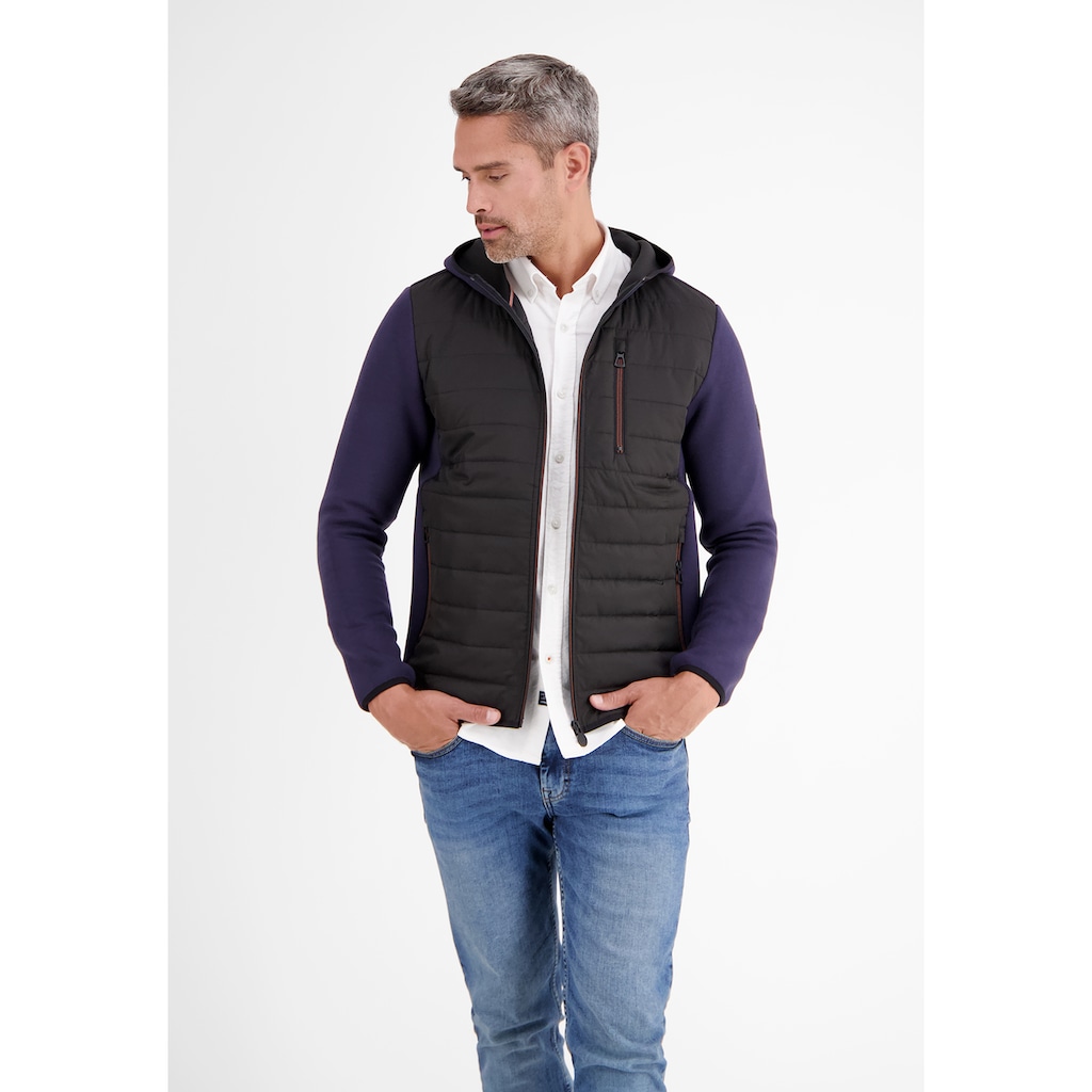 LERROS Sweatjacke »LERROS Softshell Jacke mit Hoodie«