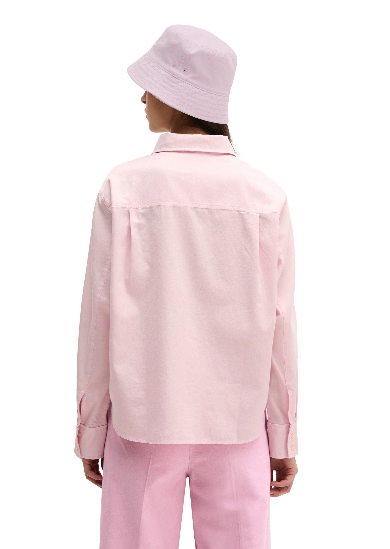 Marc O'Polo Langarmbluse »aus Baumwoll-Satin«