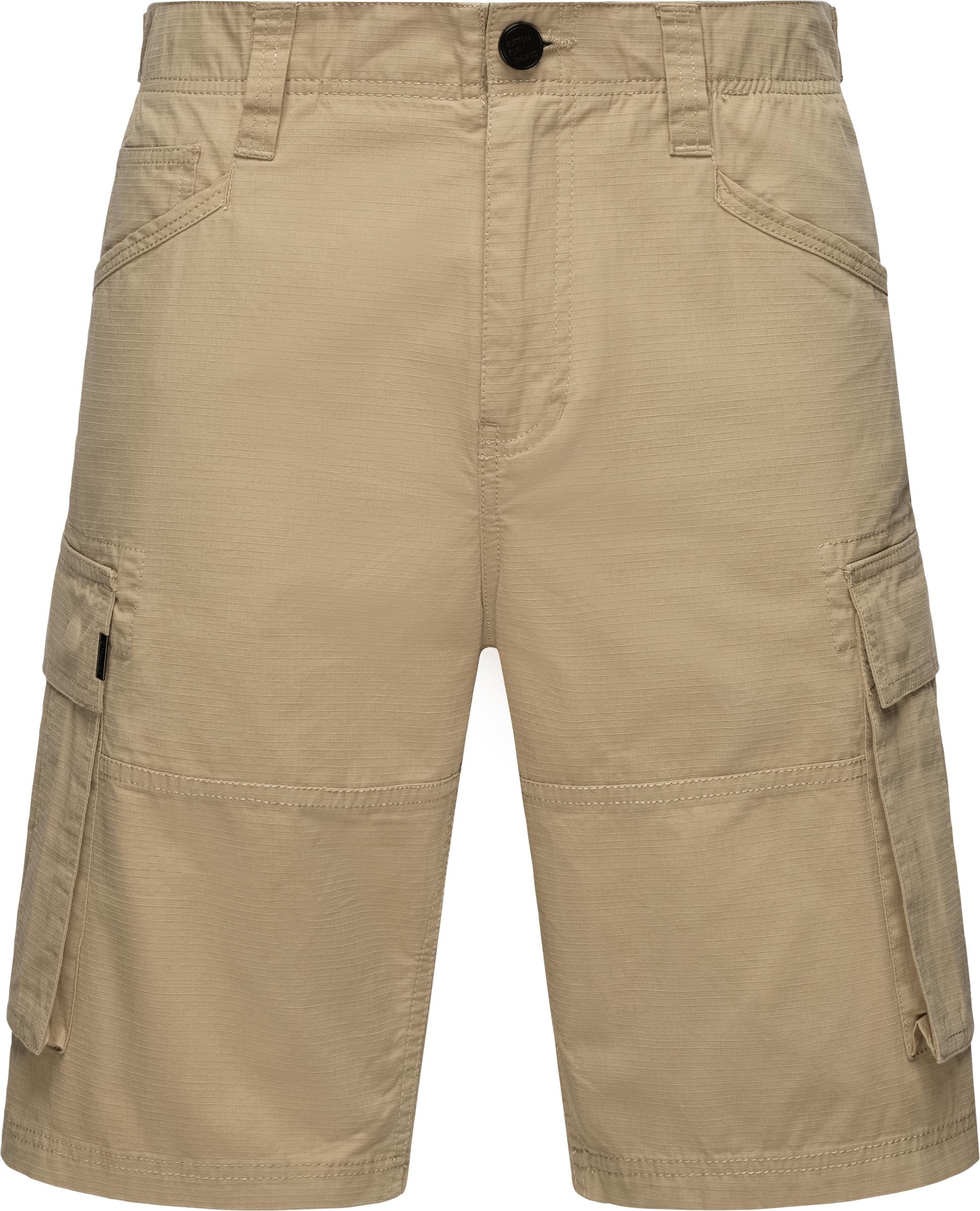 Ragwear Shorts »Merly«, (1 tlg.), Kurze Herren Cargo-Hose mit großen Taschen