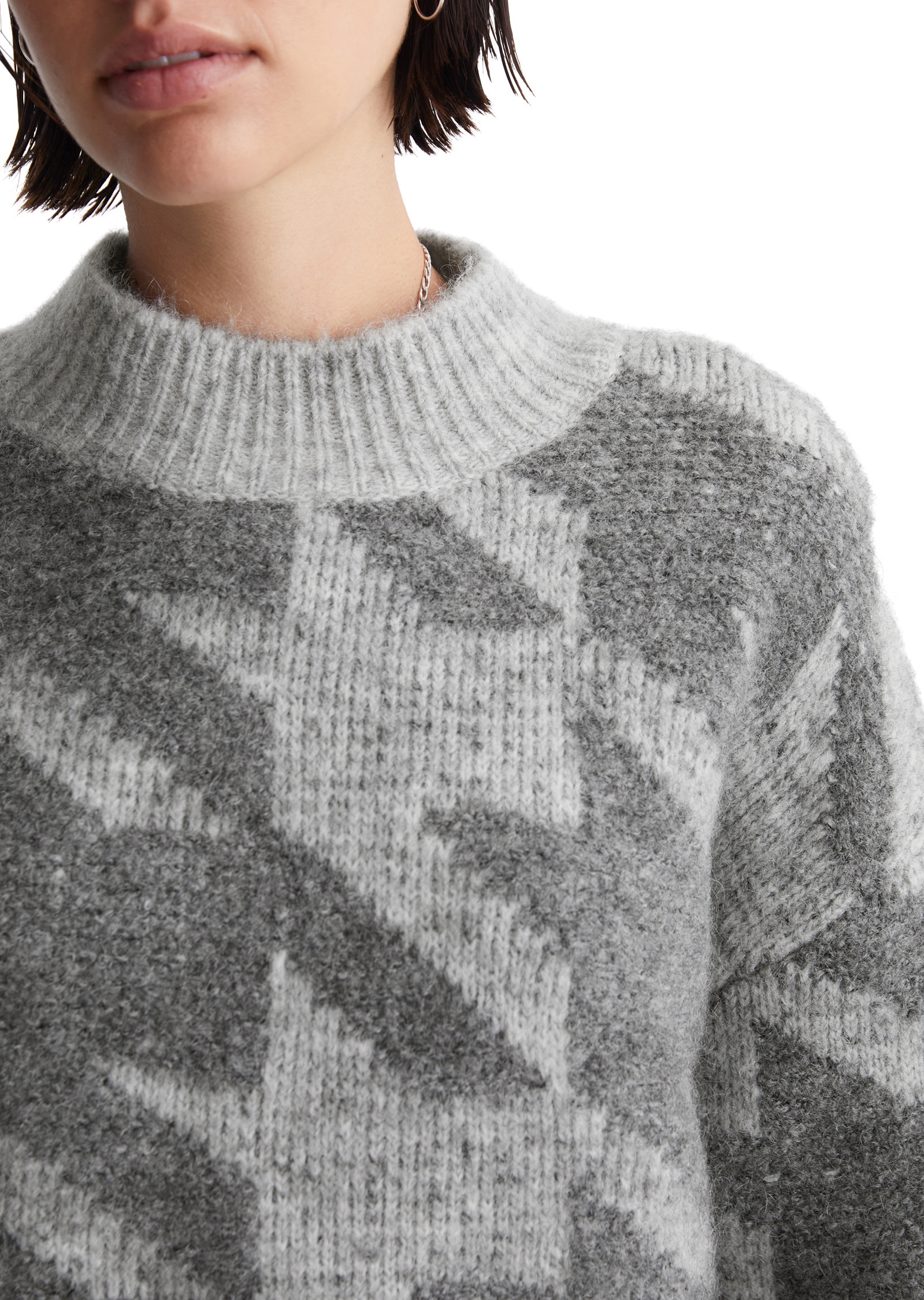 Marc O'Polo DENIM Strickpullover »aus Schurwolle-Mohairwolle-Mix«