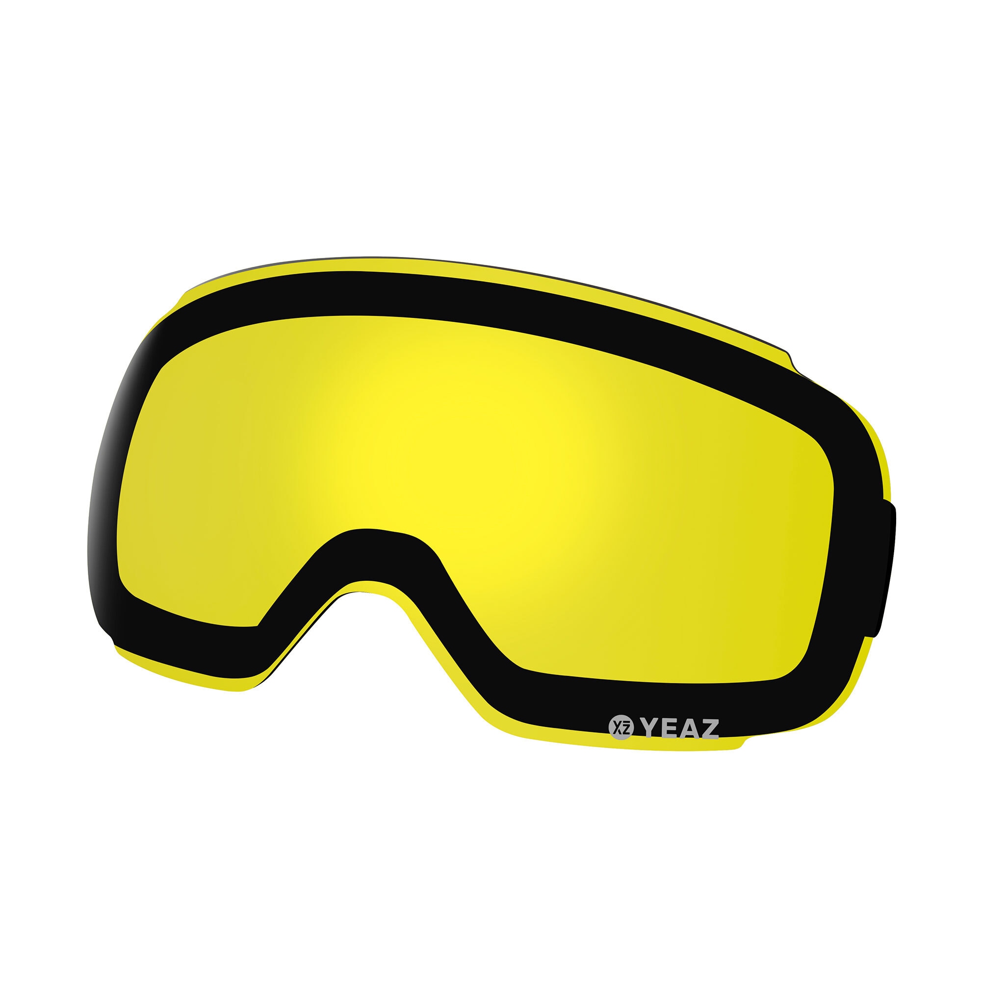 YEAZ Snowboardbrille "Wechselglas für Ski- Snowboardbrille TWEAK-X", gelb, Sportbrillen