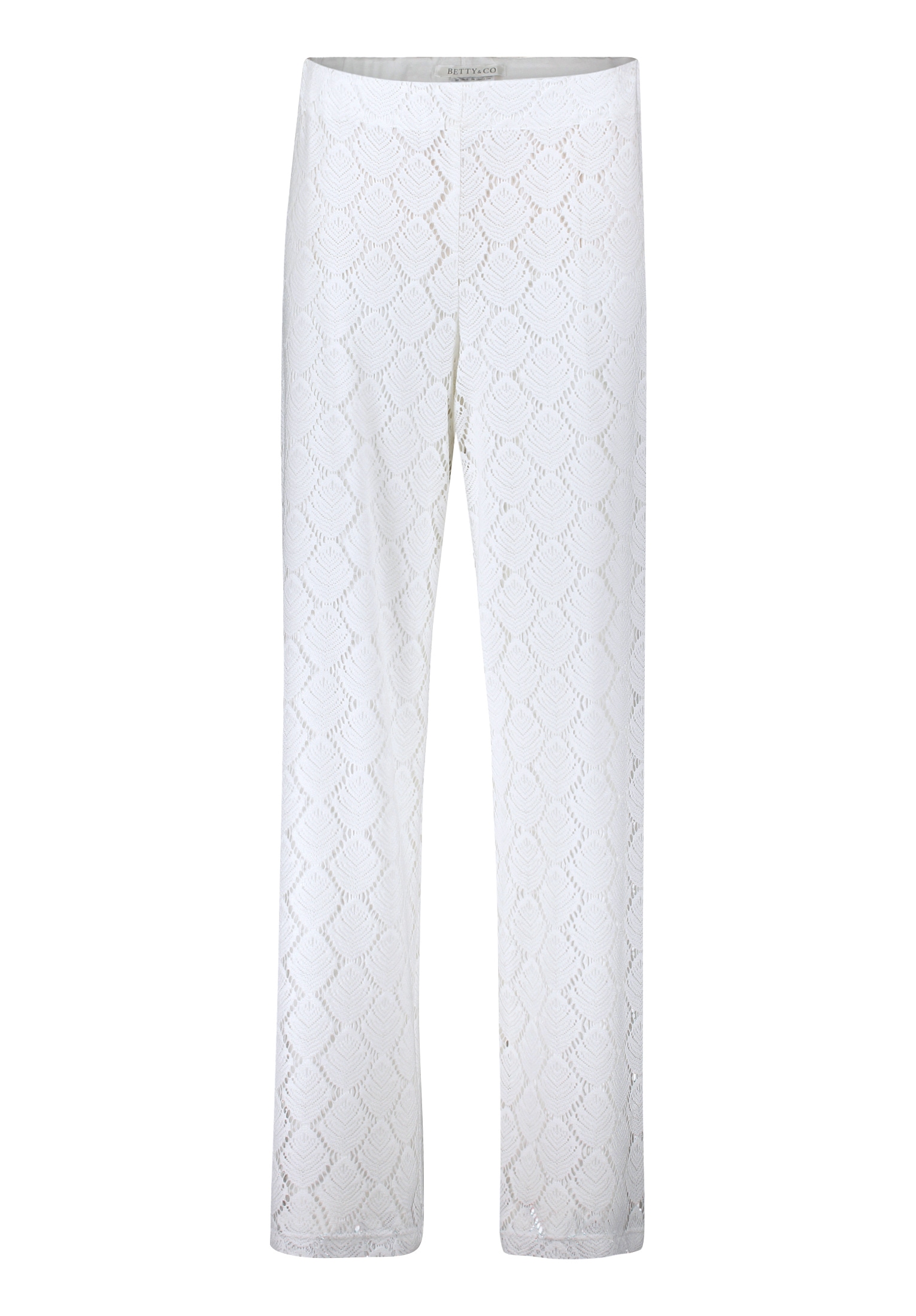 Betty&Co Schlupfhose »Betty & Co Schlupfhose mit Lochmuster«, Material