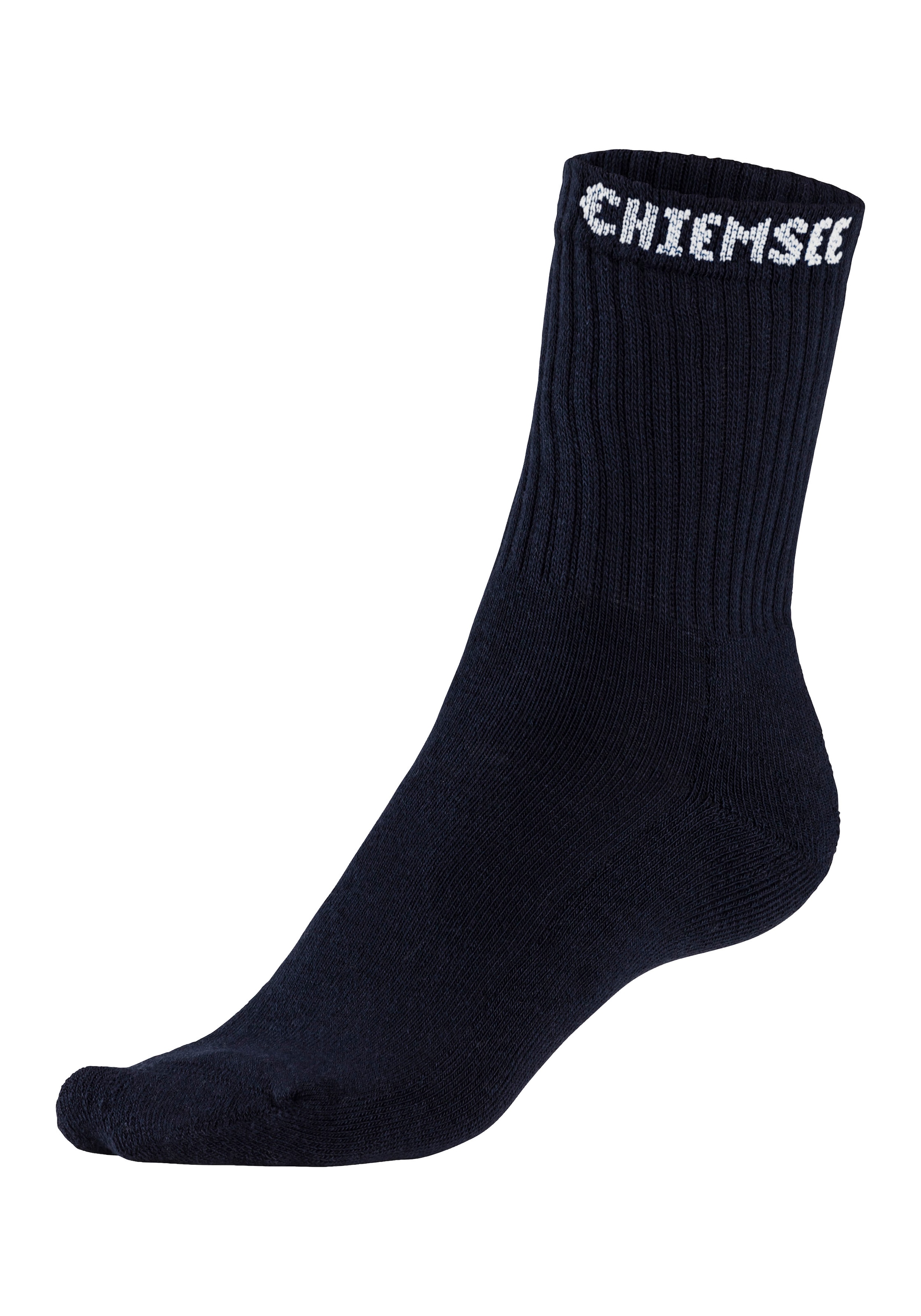 Chiemsee Tennissocken, (Packung, 6 Paar), mit eingestricktem Markennamen