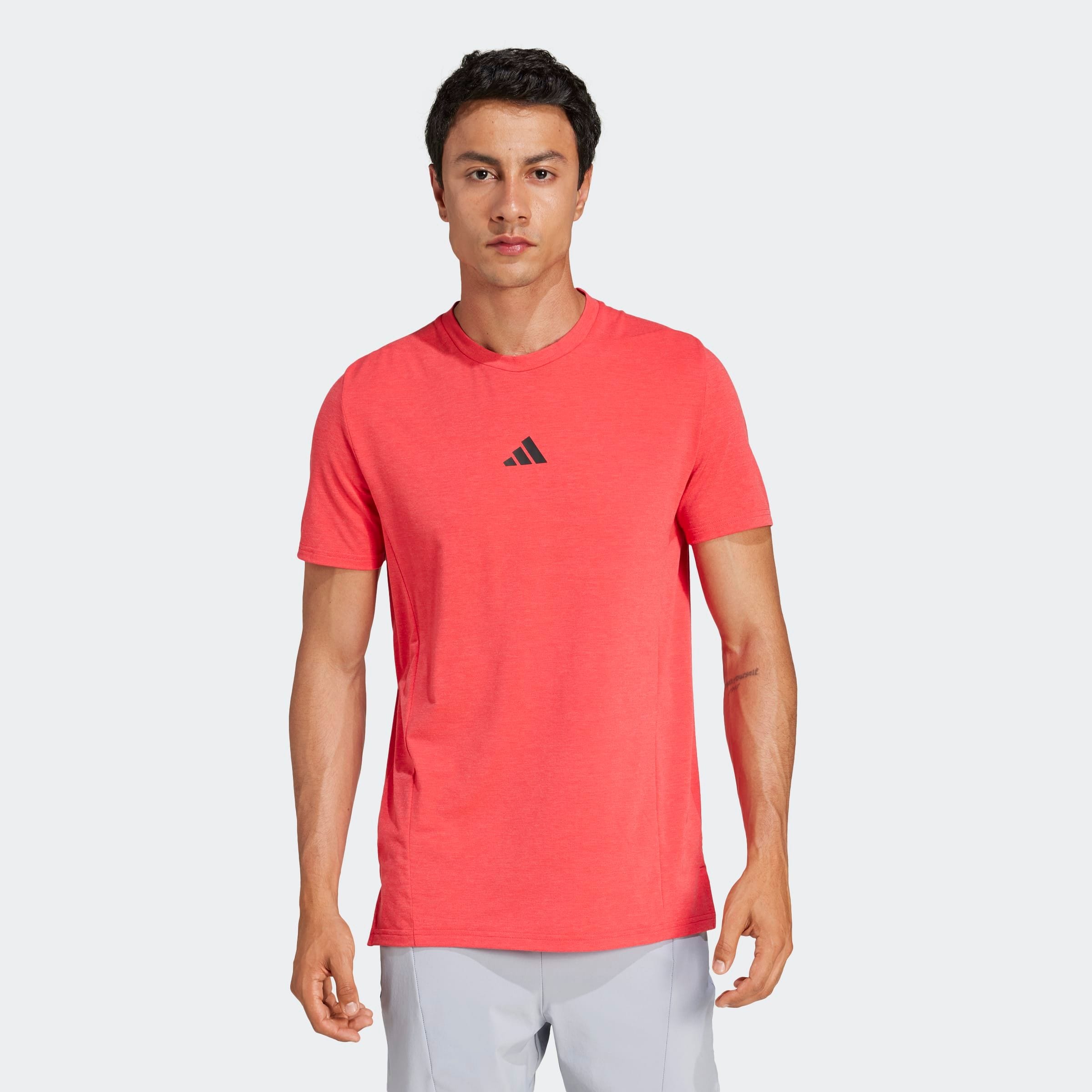 adidas Performance T-Shirt "D4T TEE" mit Rundhalsausschnitt, ohne Verschluss, sportlicher Stil