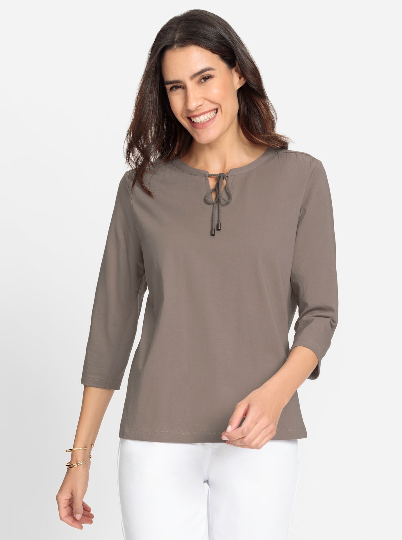 Inspirationen 3/4-Arm-Shirt "3/4-Arm-Shirt", (1 tlg.) günstig online kaufen