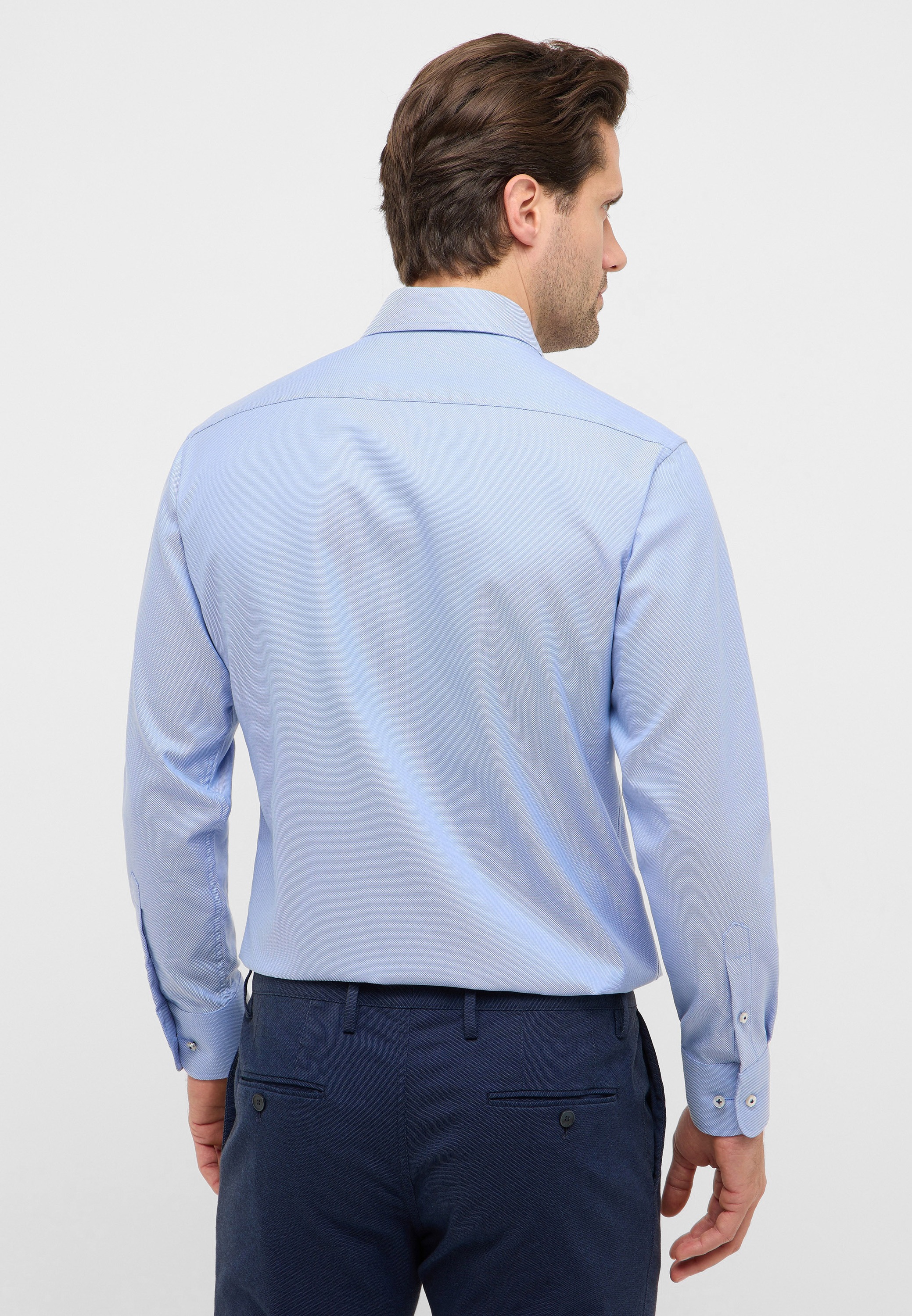 Eterna Langarmhemd »MODERN FIT« NON IRON (bügelfrei)