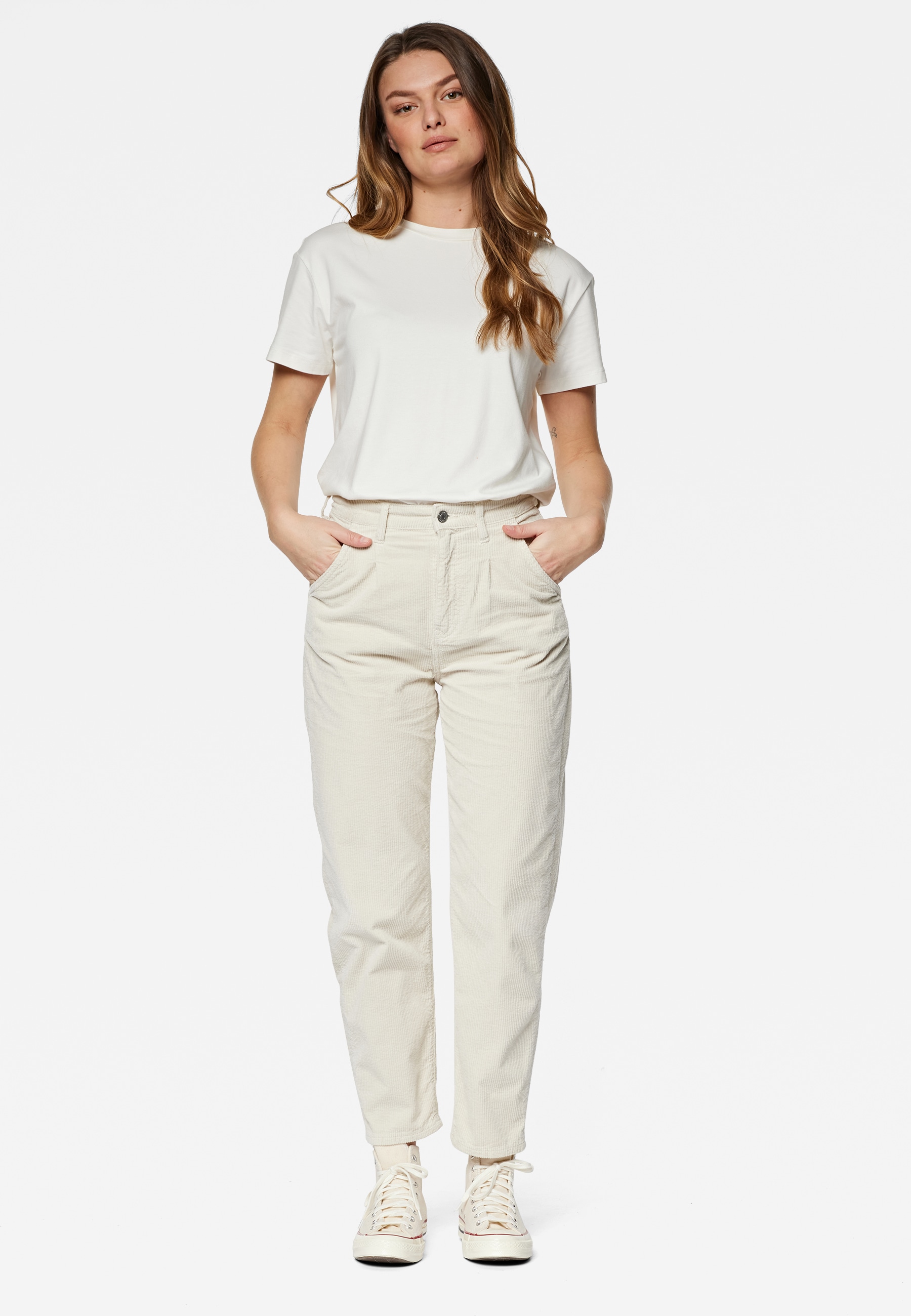 Weite Jeans »LAURA«, Pleated Baggy Pants