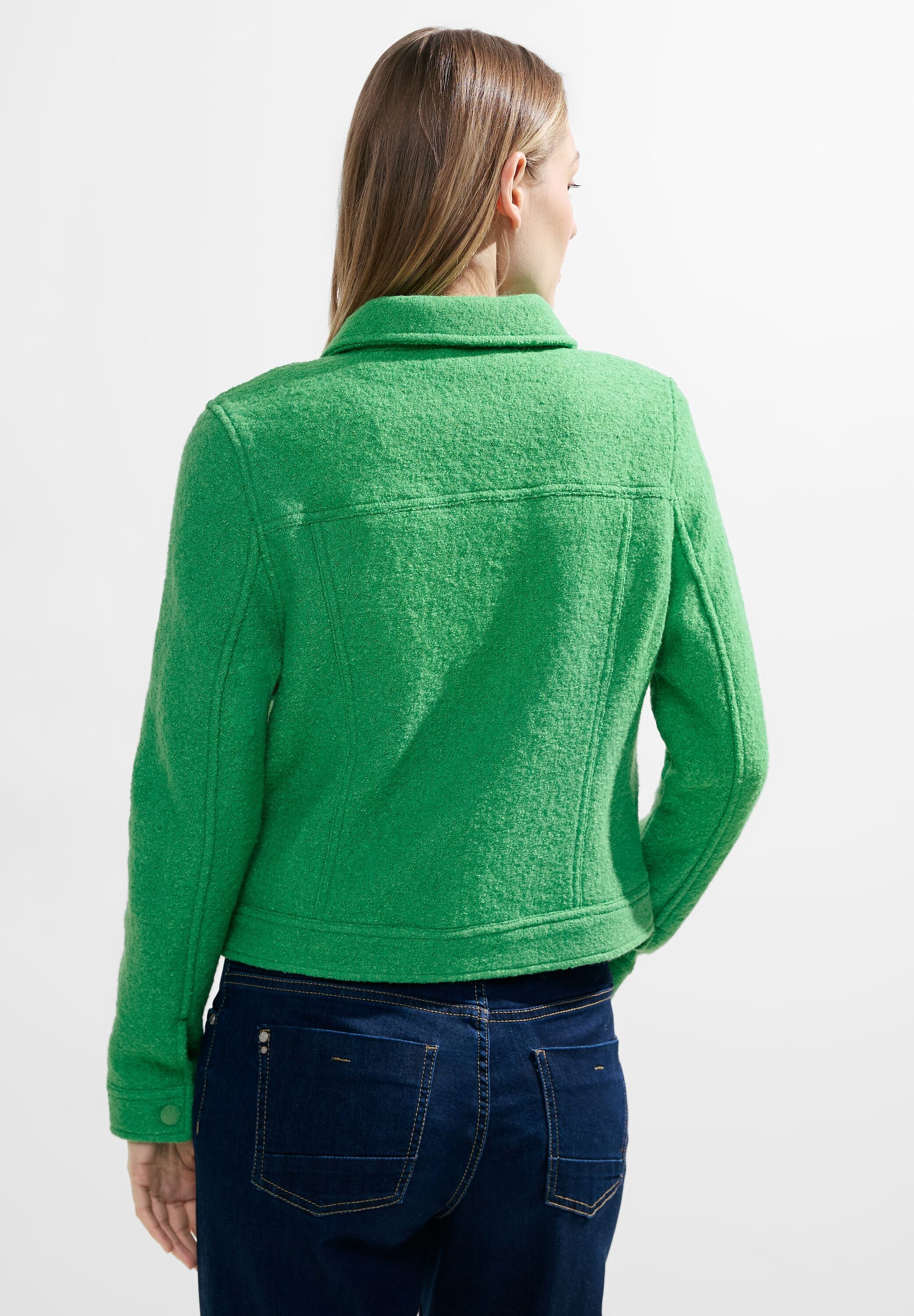 Cecil Kurzjacke, ohne Kapuze, aus softem Materialmix