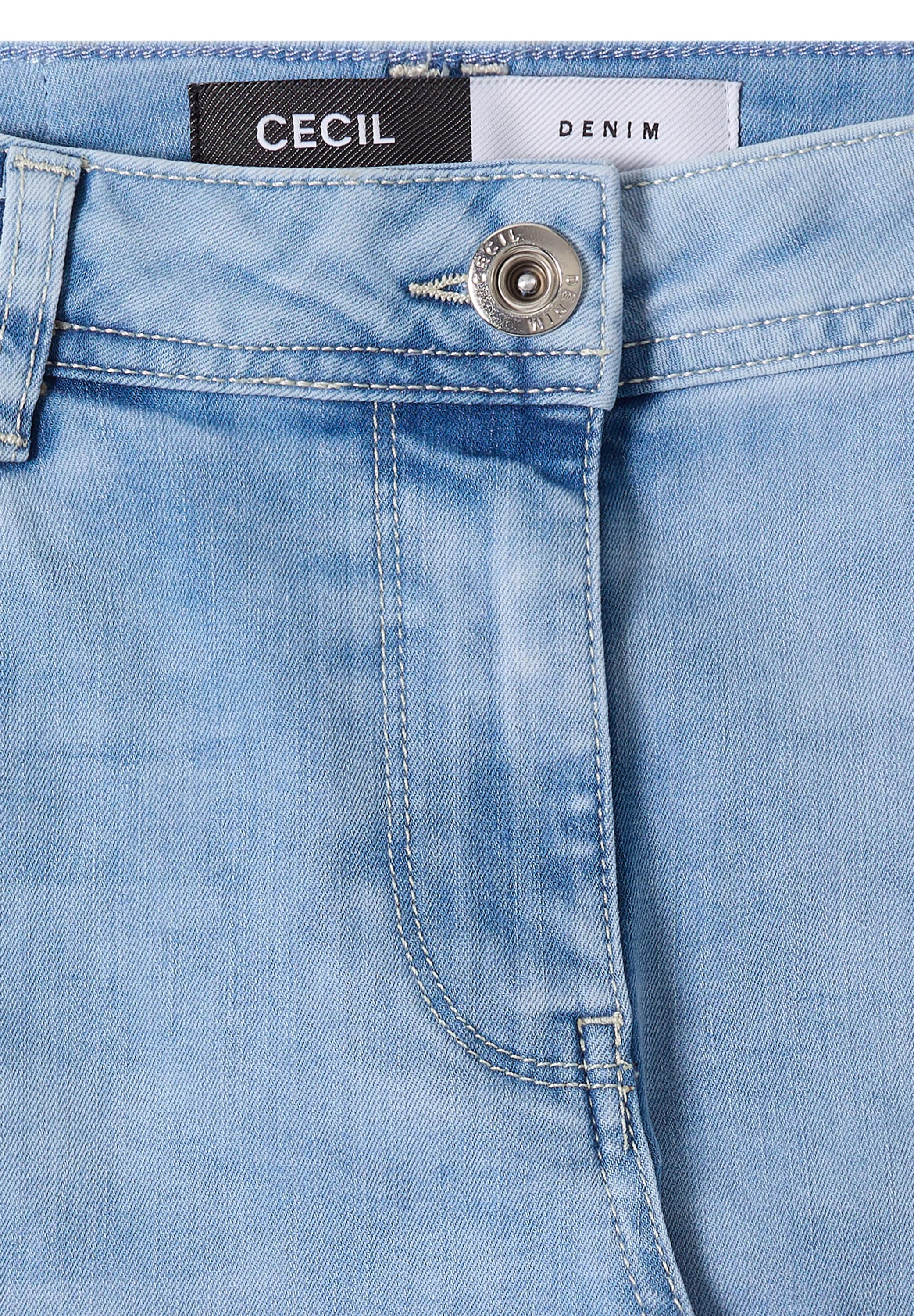 Cecil 7/8-Jeans aus Baumwolle mit Stretchanteil