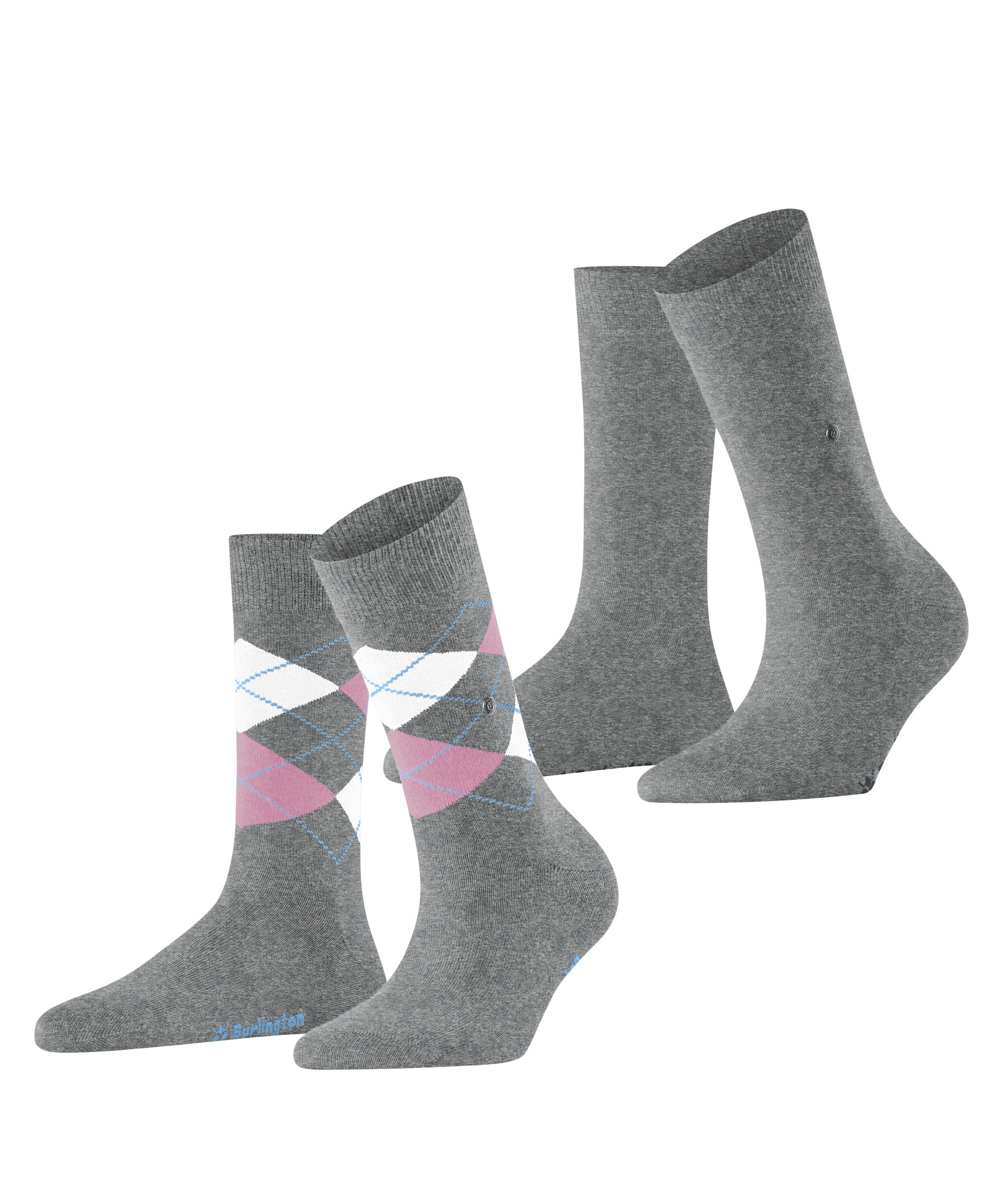 Burlington Socken "Everyday Mix" 2er Pack, 2 Stk. tlg. aus weicher gekämmte günstig online kaufen