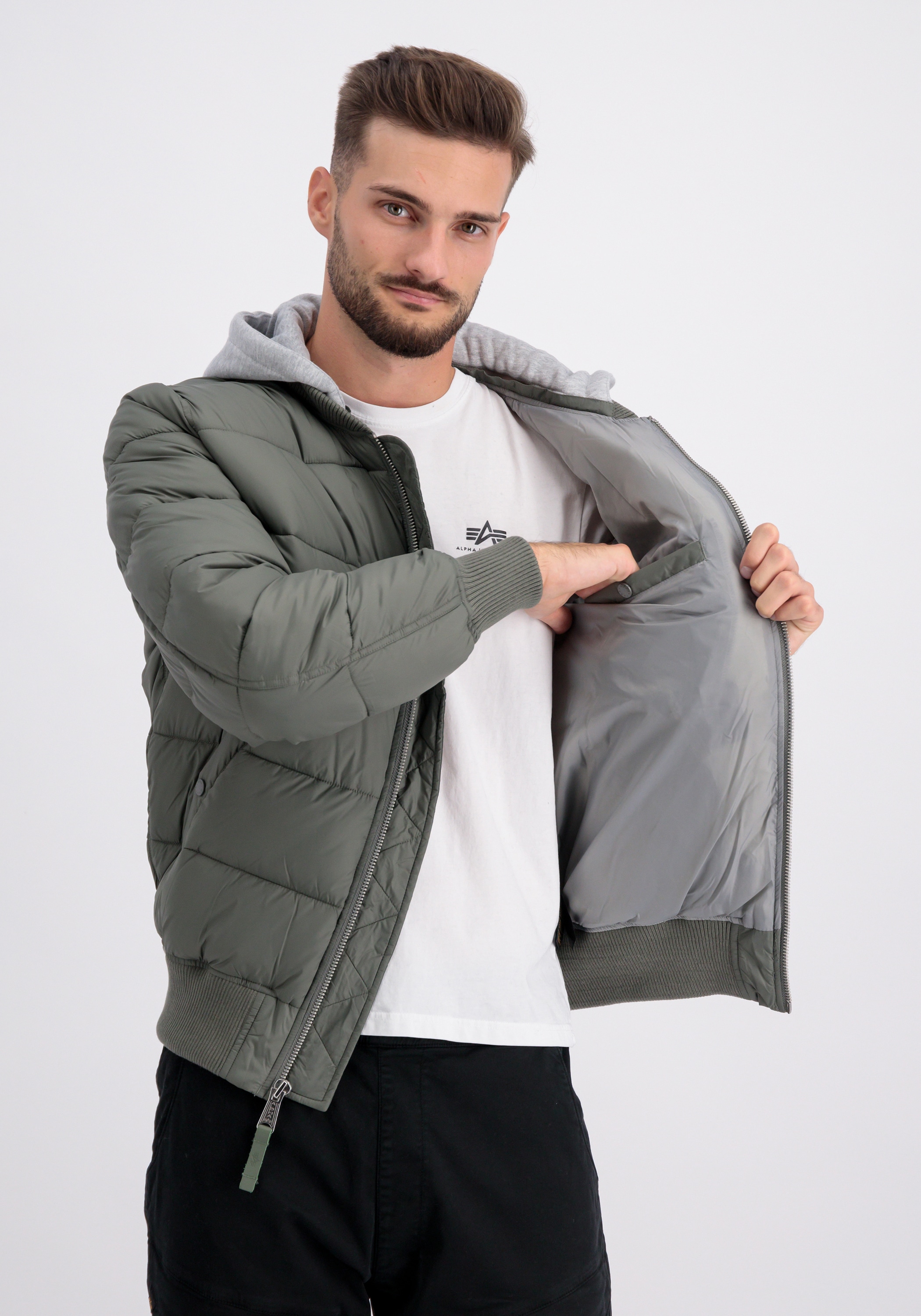 Alpha Industries Bomberjacke »Alpha Industries Men - Bomber Jackets MA-1 ZH Puffer FD«