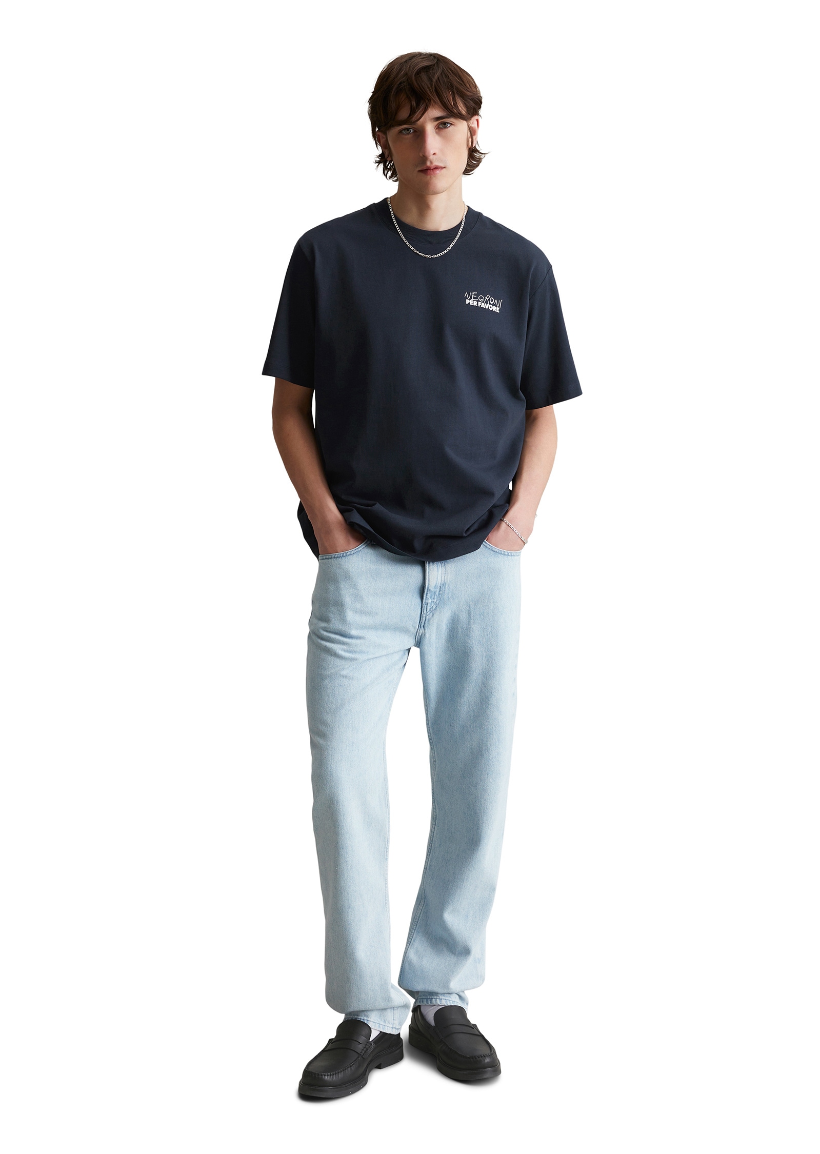 Marc O'Polo DENIM T-Shirt »mit Print auf Vorder- und Rückseite«