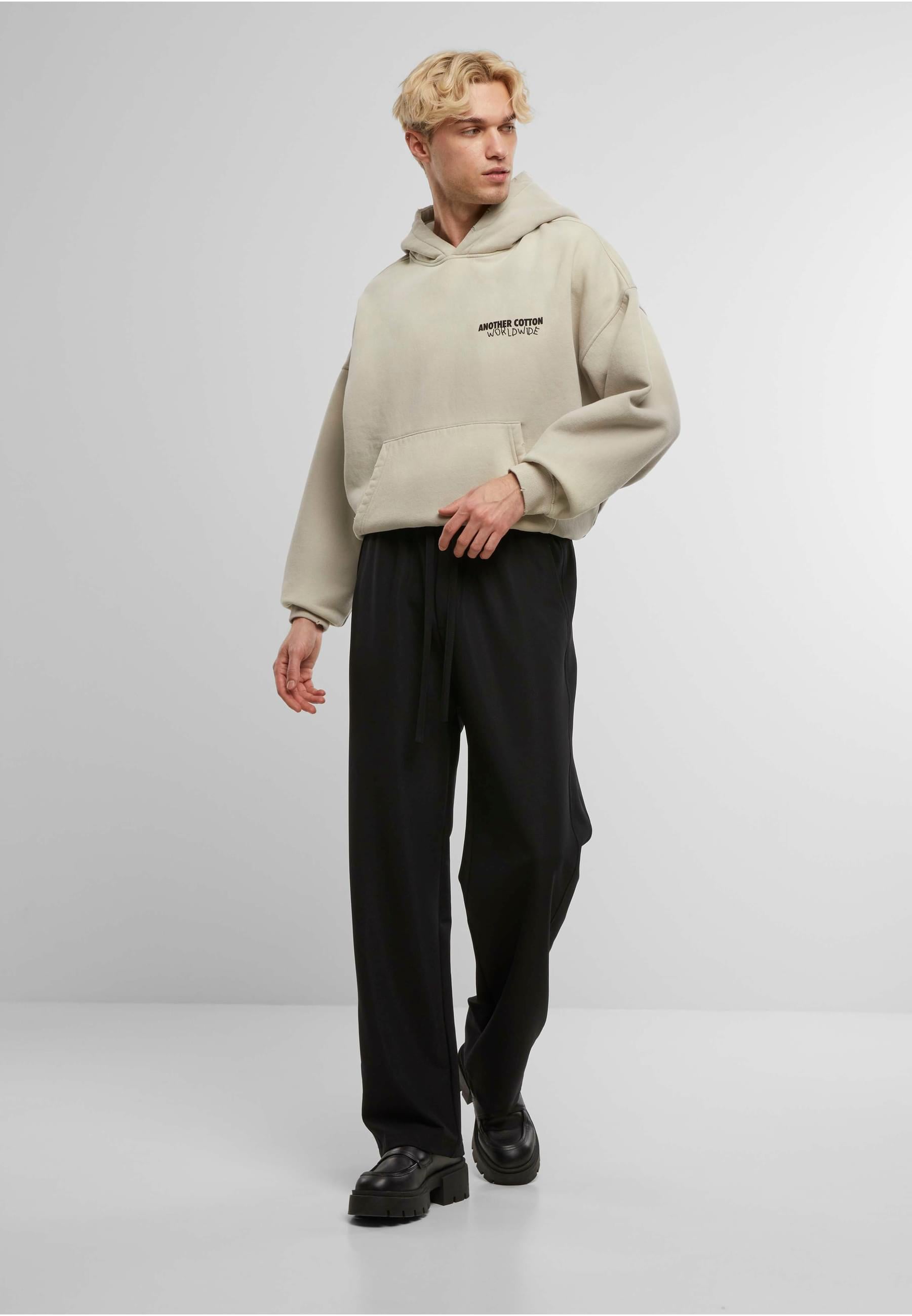 Another Cotton Lab Kapuzensweatshirt »Another Cotton Lab Getaway Oversized Washed Hoodie«, (1 tlg.)