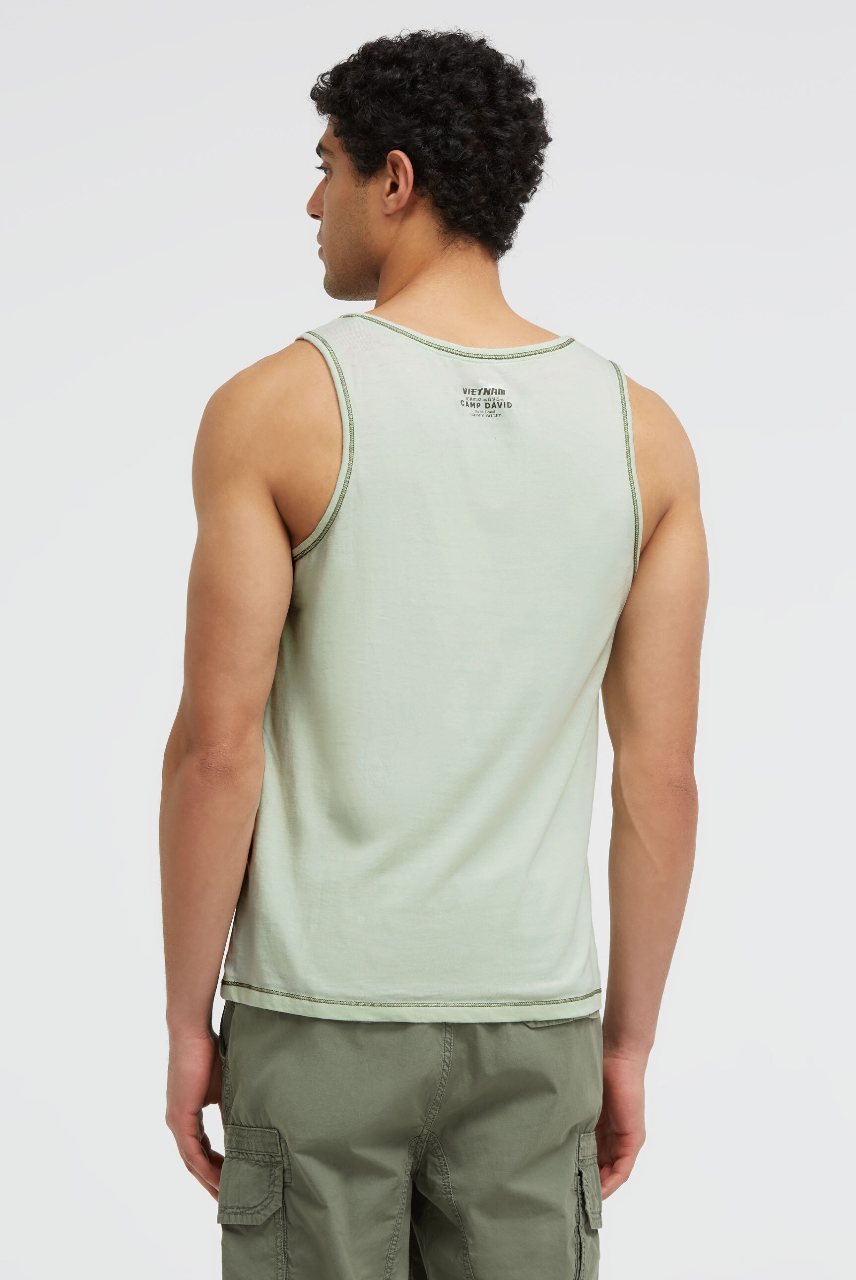 CAMP DAVID Tanktop in softer Haptik