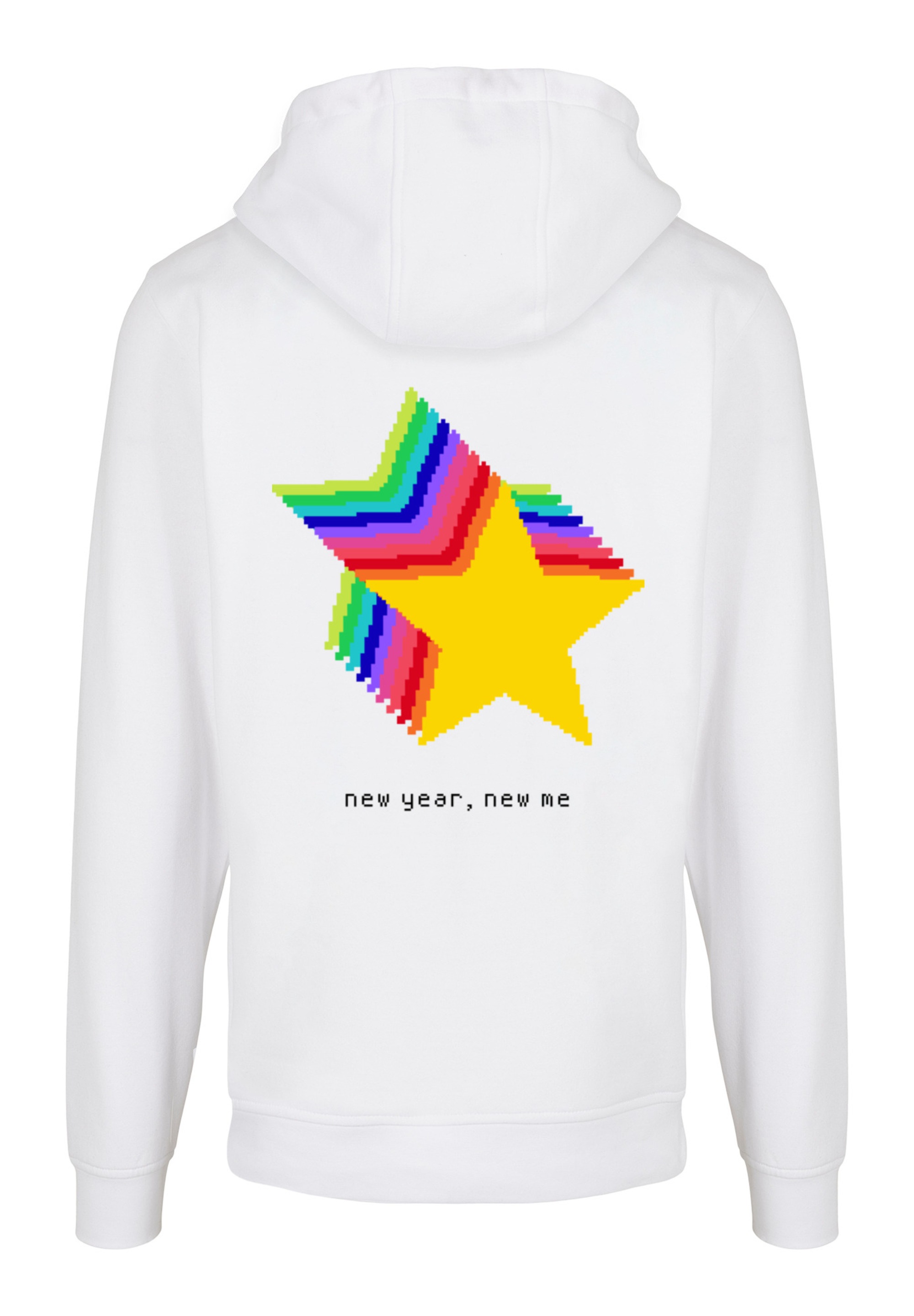 F4NT4STIC Kapuzenpullover »SIlvester Party Happy People Only«, Print