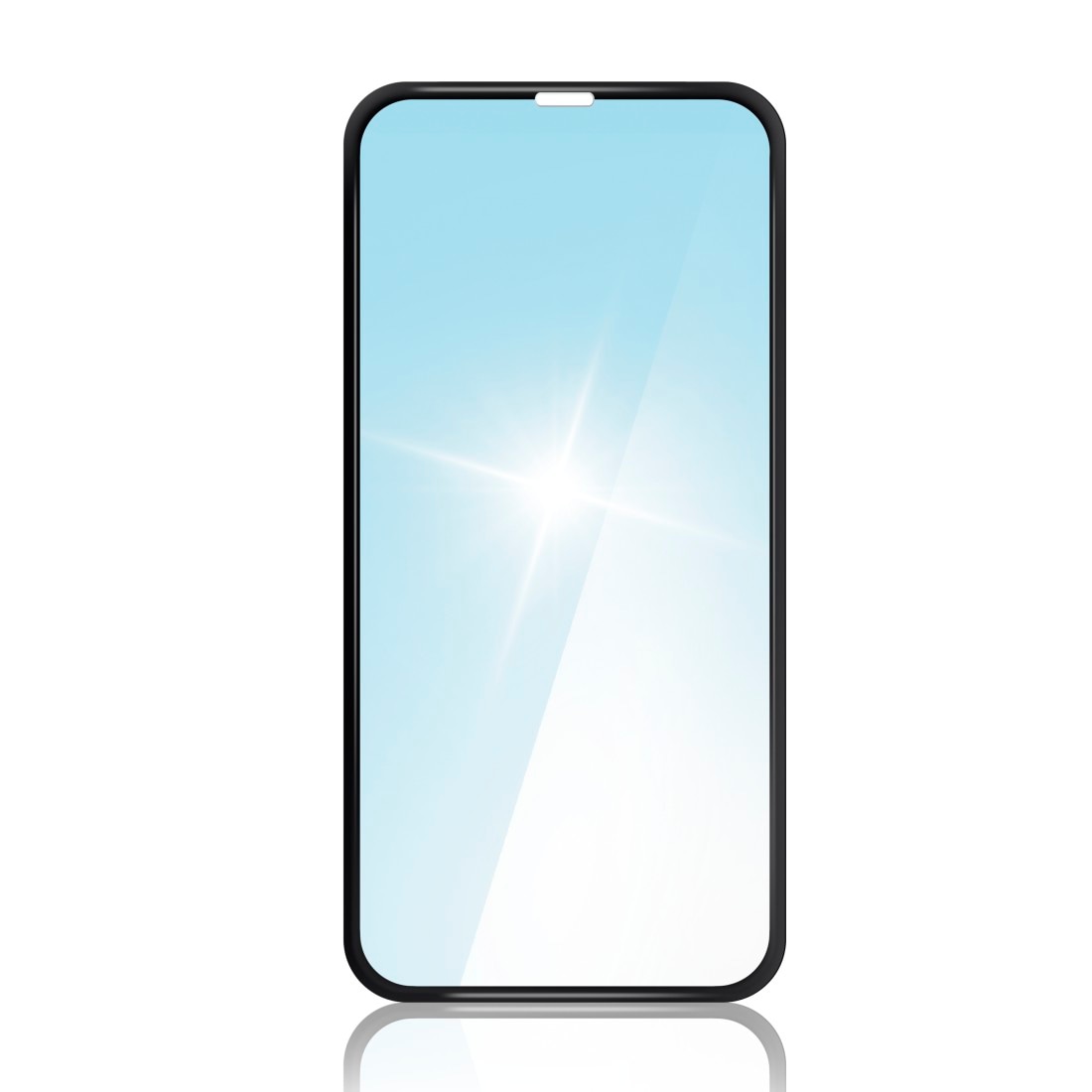 Hama Displayschutzglas »Displayschutzglas für das iPhone 12, iPhone 12 Pro mit Blaulichtfilter«, für Apple iPhone 12, Apple iPhone 12 Pro, antibakteriell
