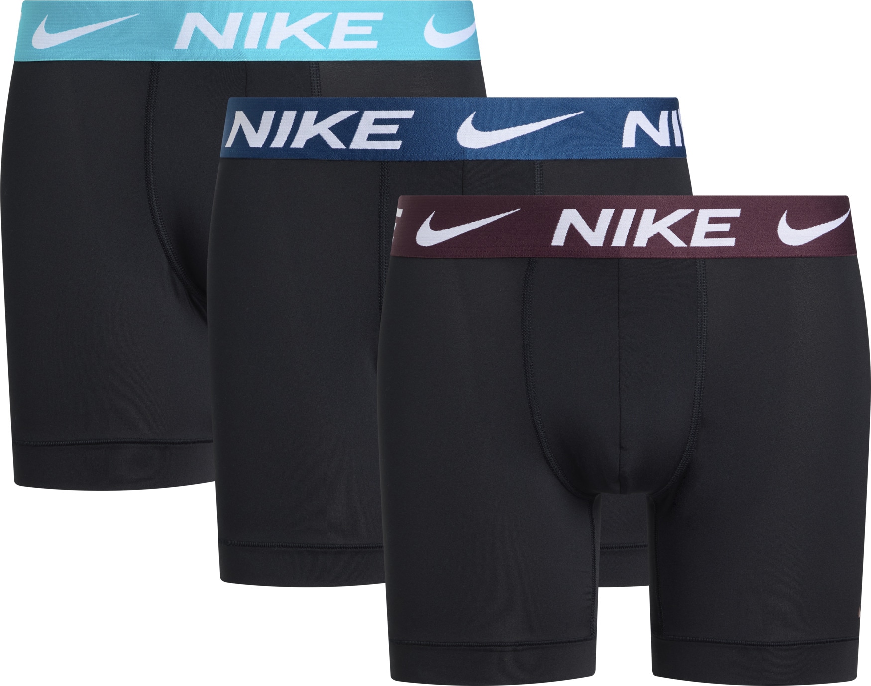 NIKE Underwear Boxer "BOXER BRIEF 3PK" Packung, 3er, 3 Stk. mit NIKE Logo-E günstig online kaufen