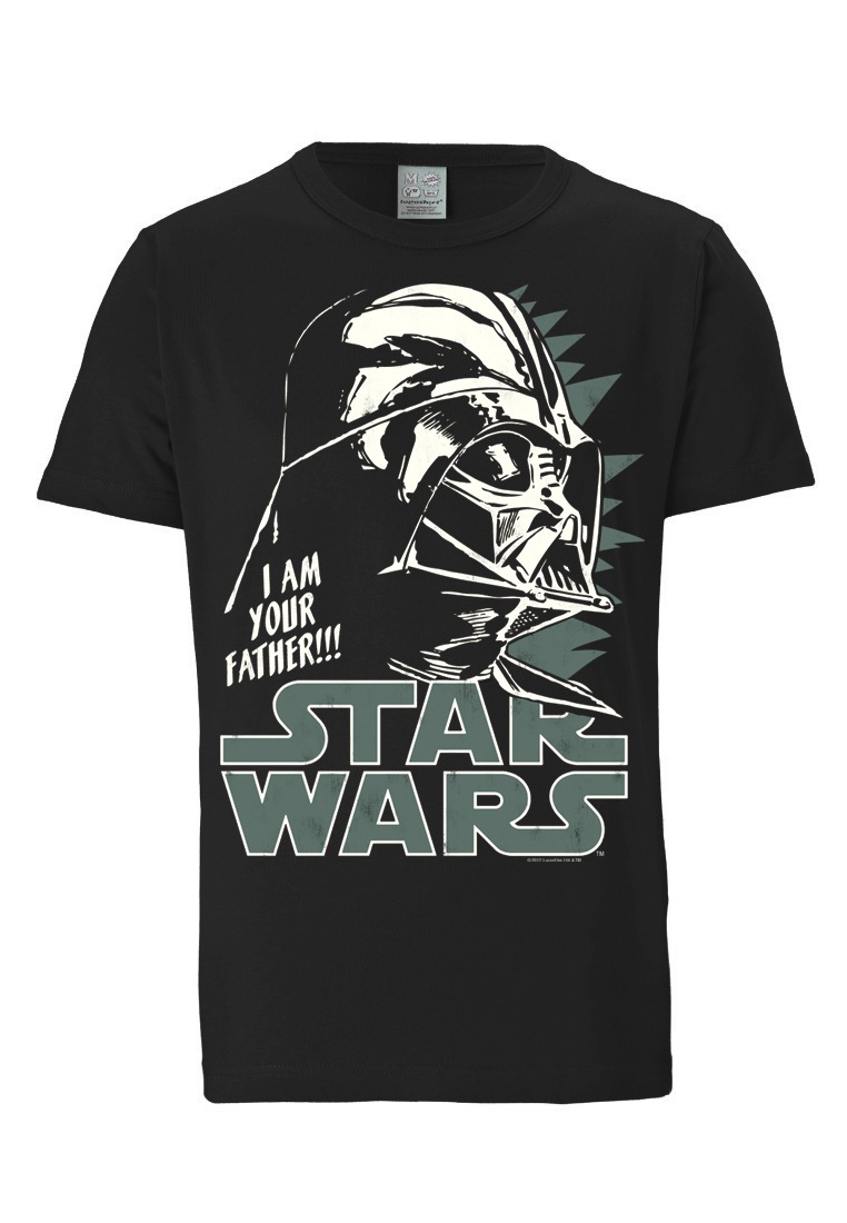 LOGOSHIRT T-Shirt »Darth Vader - Krieg der Sterne«, mit Star Wars-Aufdruck