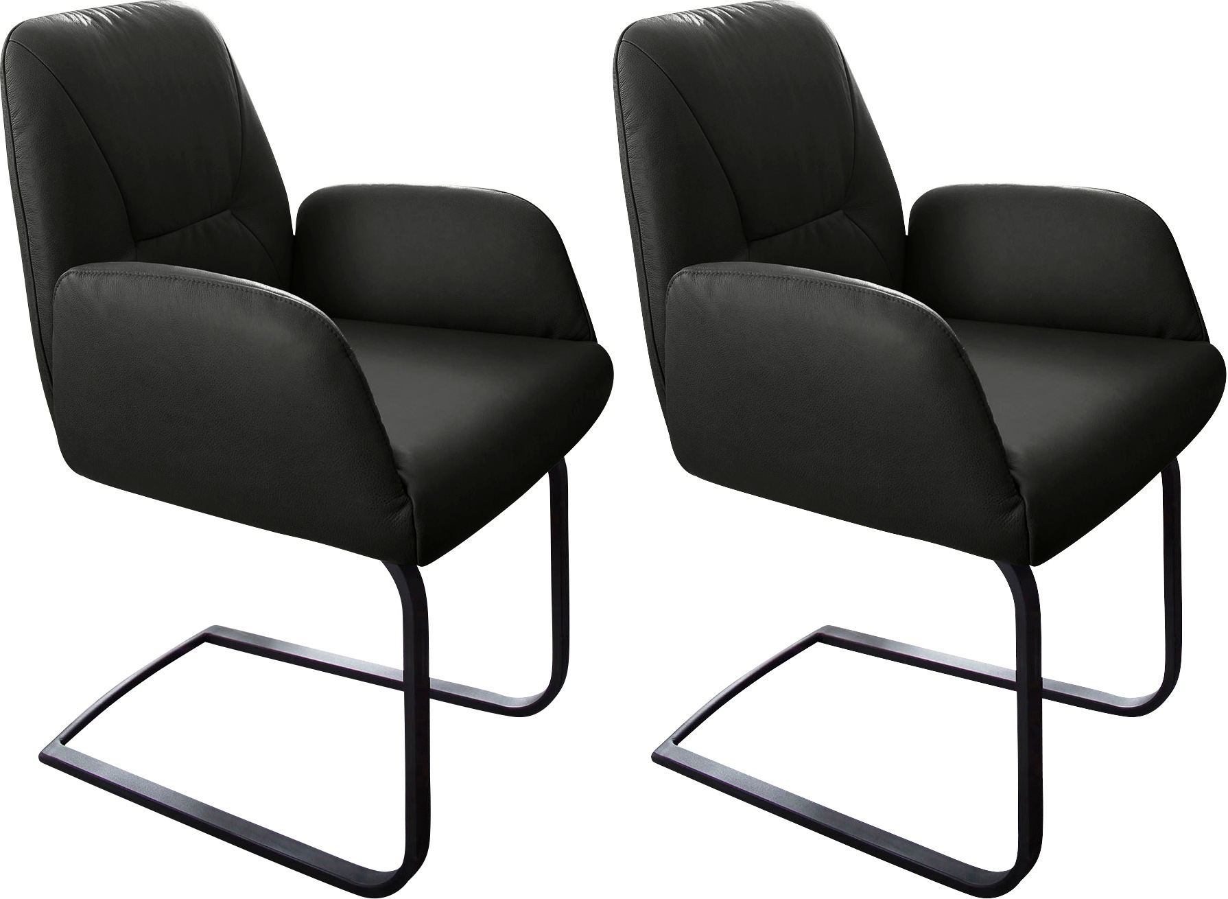 W.SCHILLIG Freischwinger "ole" (Set) 2 Stk. Longlife Xtra-Leder Z59 2er- od günstig online kaufen