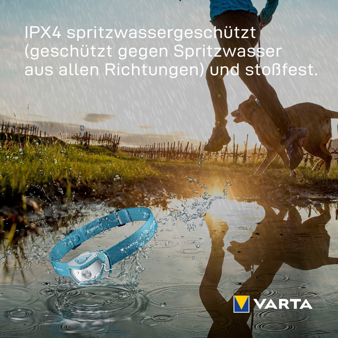 VARTA Kopflampe »VARTA Outdoor Sports H10 Pro inkl. 3xAAA Batterien«