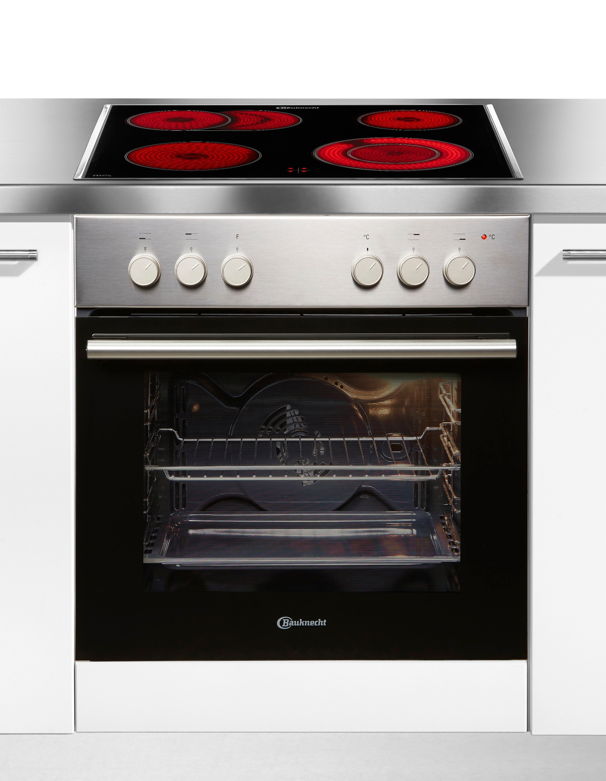 BAUKNECHT Elektro-Herd-Set "HVP2 NN5F IN" Set, Bräterzone – Zuschaltbare Fl günstig online kaufen