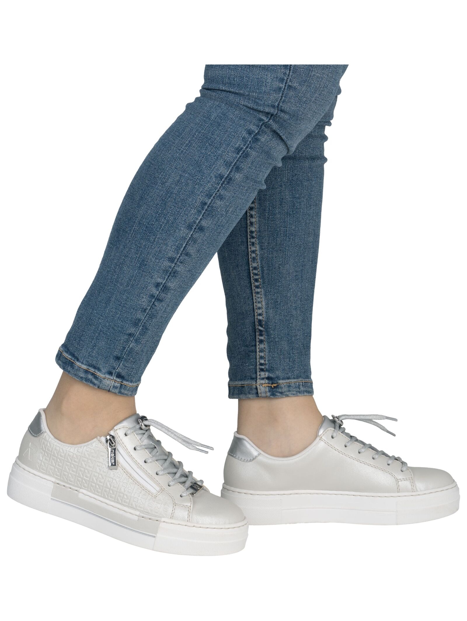 Rieker Plateausneaker »Rieker Sneaker Lederimitat«