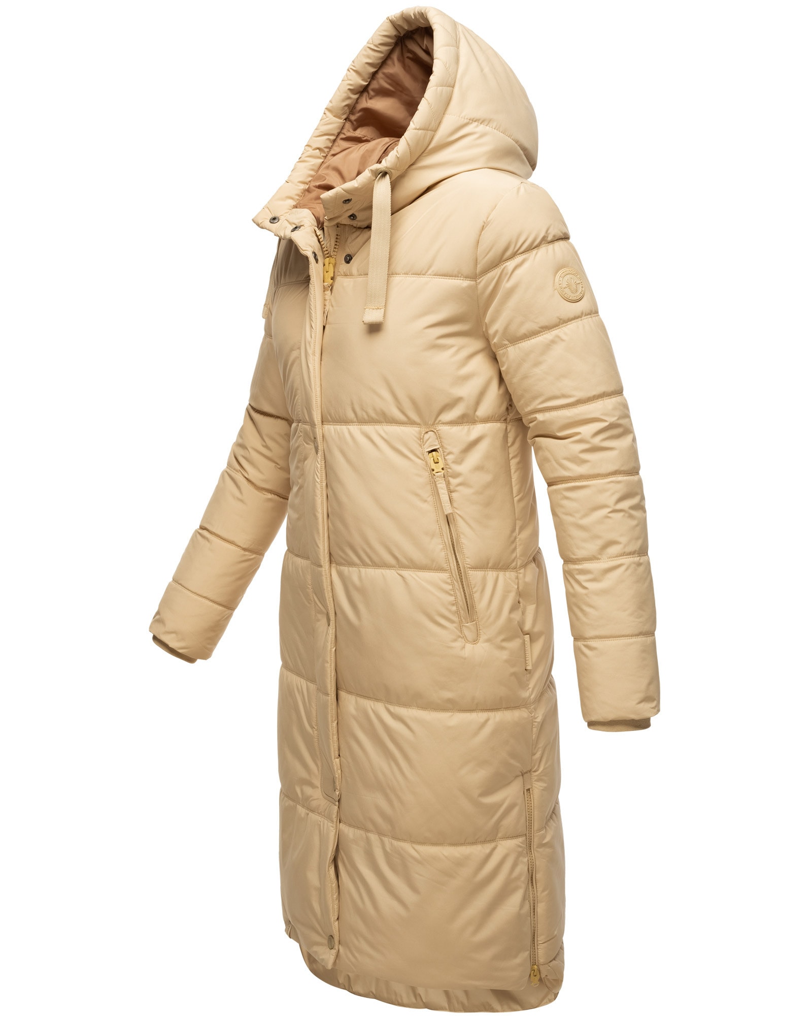 Marikoo Winterjacke »Soranaa«, BAUR | mit Mantel langer für Winter kaufen Kapuze