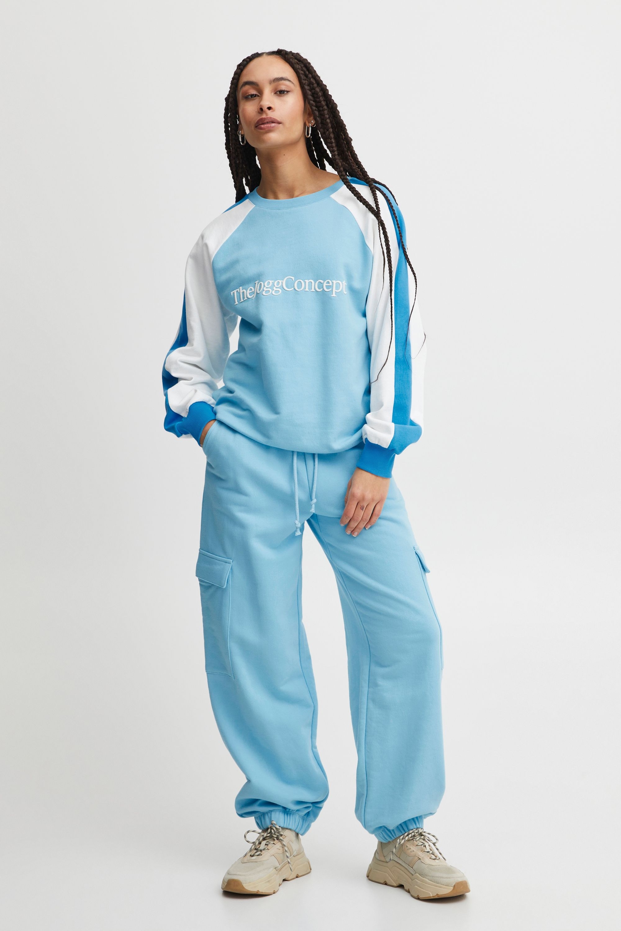 TheJoggConcept Rundhalspullover »Sweatshirt JCSafine«