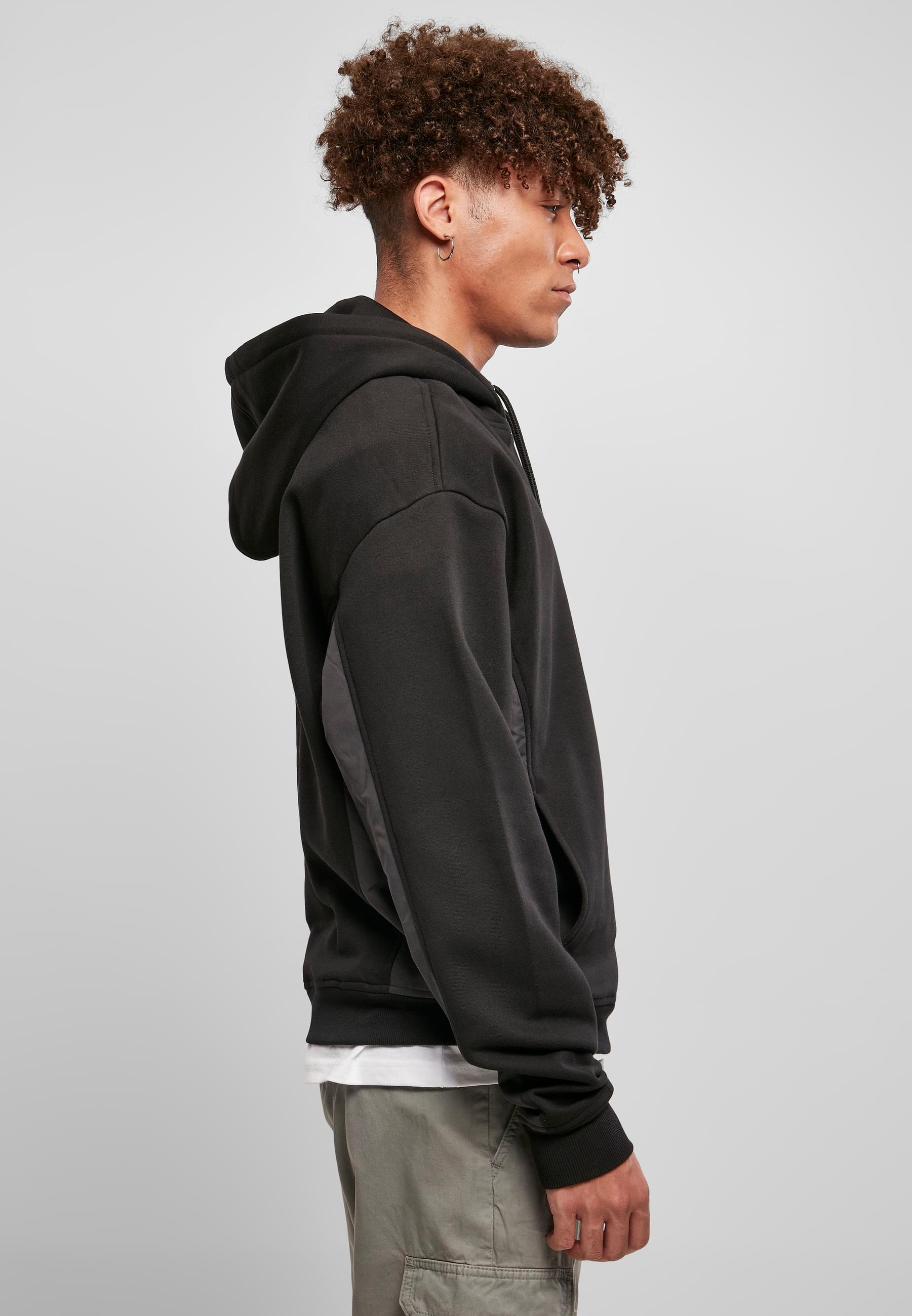 URBAN CLASSICS Kapuzensweatshirt »Urban Classics Herren Military Bomber Hoody«, (1 tlg.)