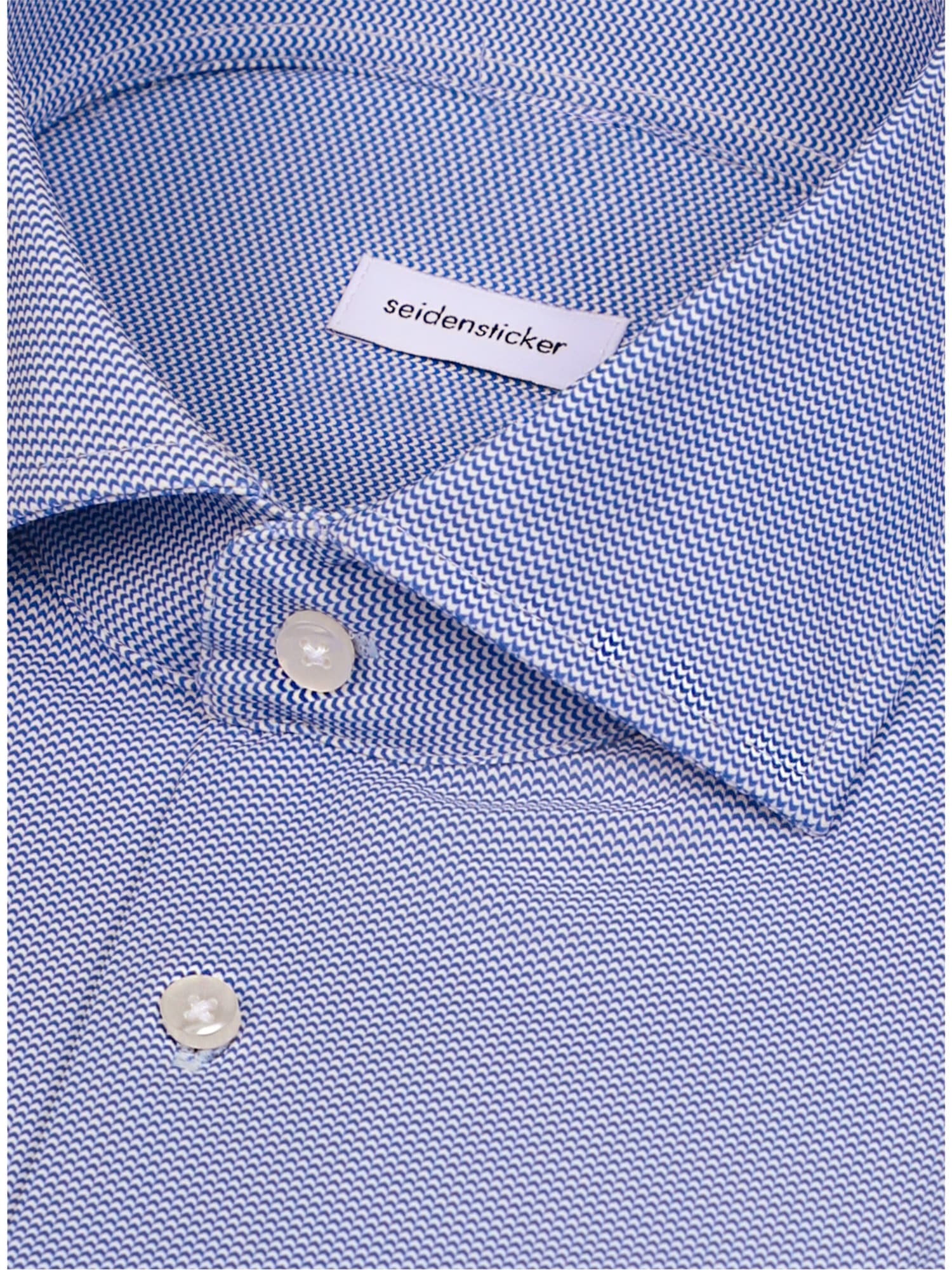 seidensticker Businesshemd »Schwarze Rose« X-Slim 1/1 Kentkragen Druck