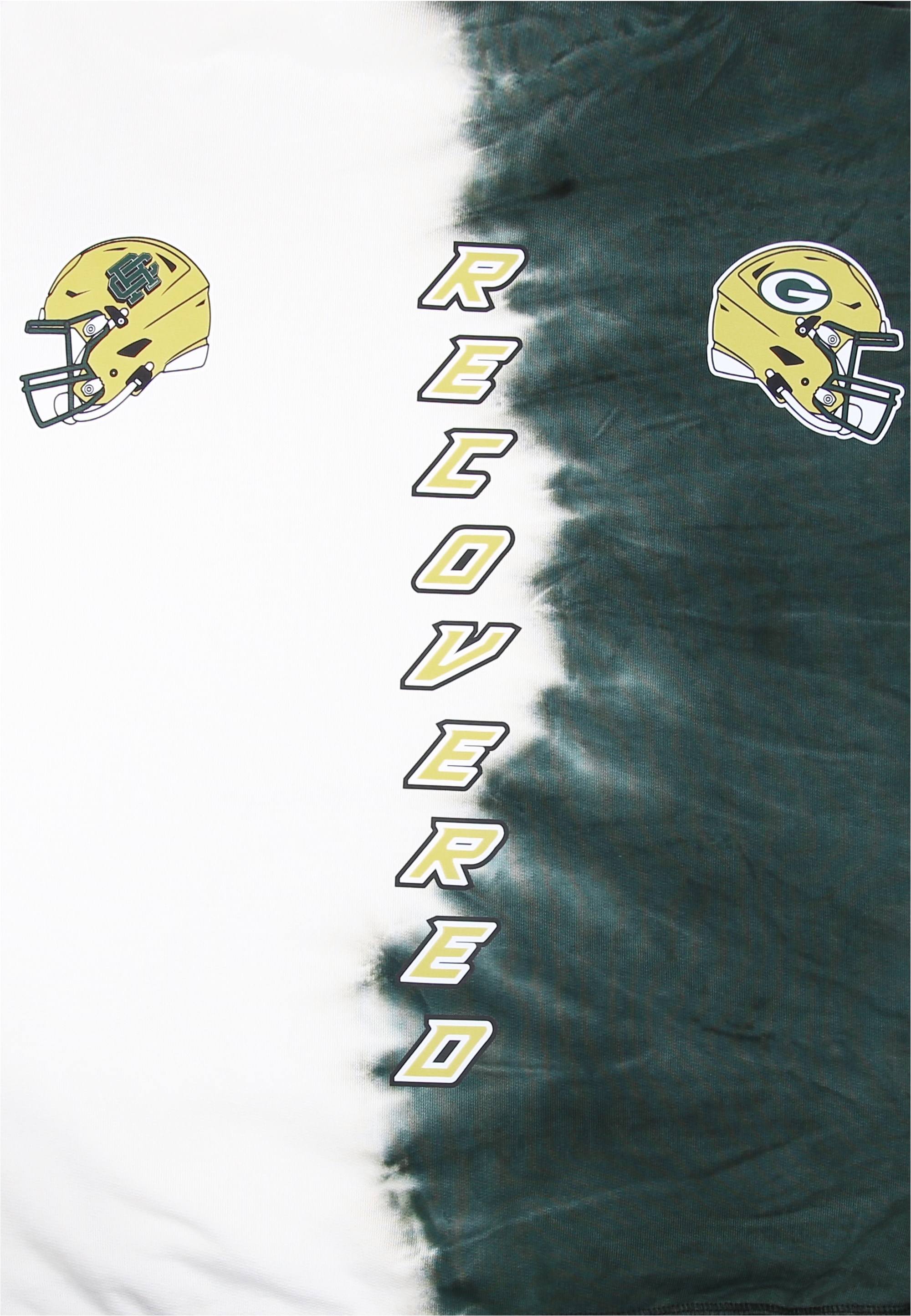 Recovered Kapuzensweatshirt »NFL Packers Ink Dye Effect On«, für alle Green Bay Packers-Fans