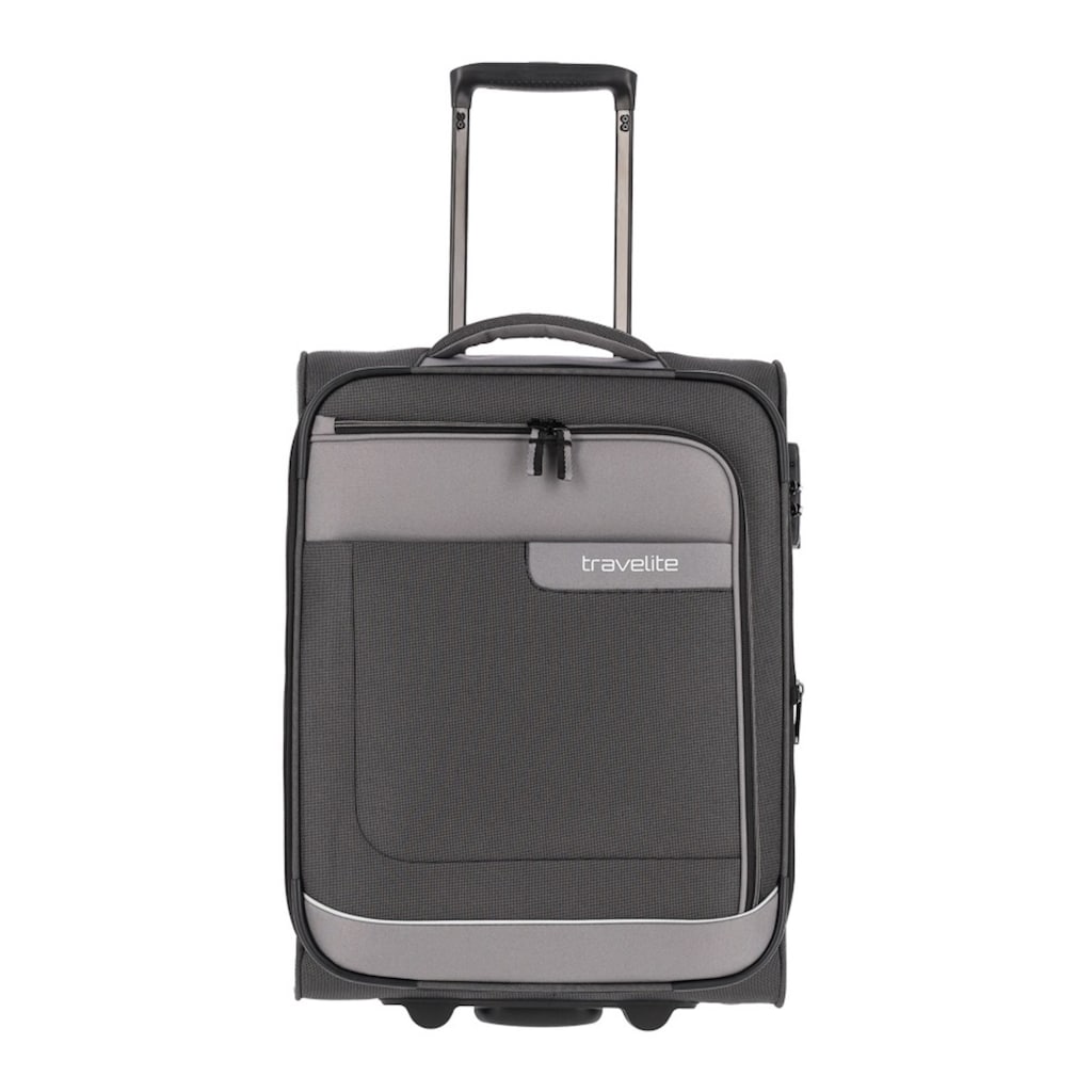 travelite Trolleyset »VIIA L/M/S, 2w«, (3 tlg.), Kofferset Reisegepäck mit erweiterbarem Volumen und TSA Schloss