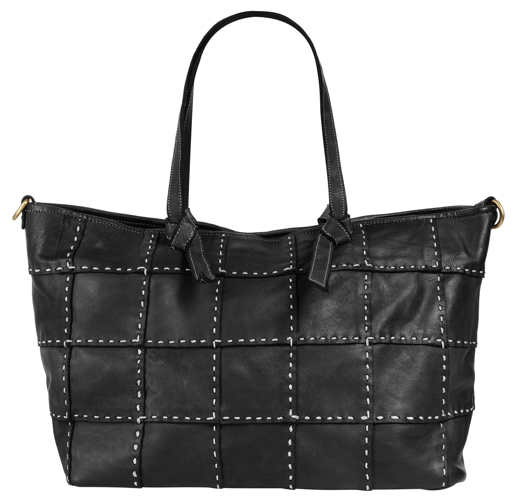 Samantha Look Shopper, echt Leder, Made in Italy