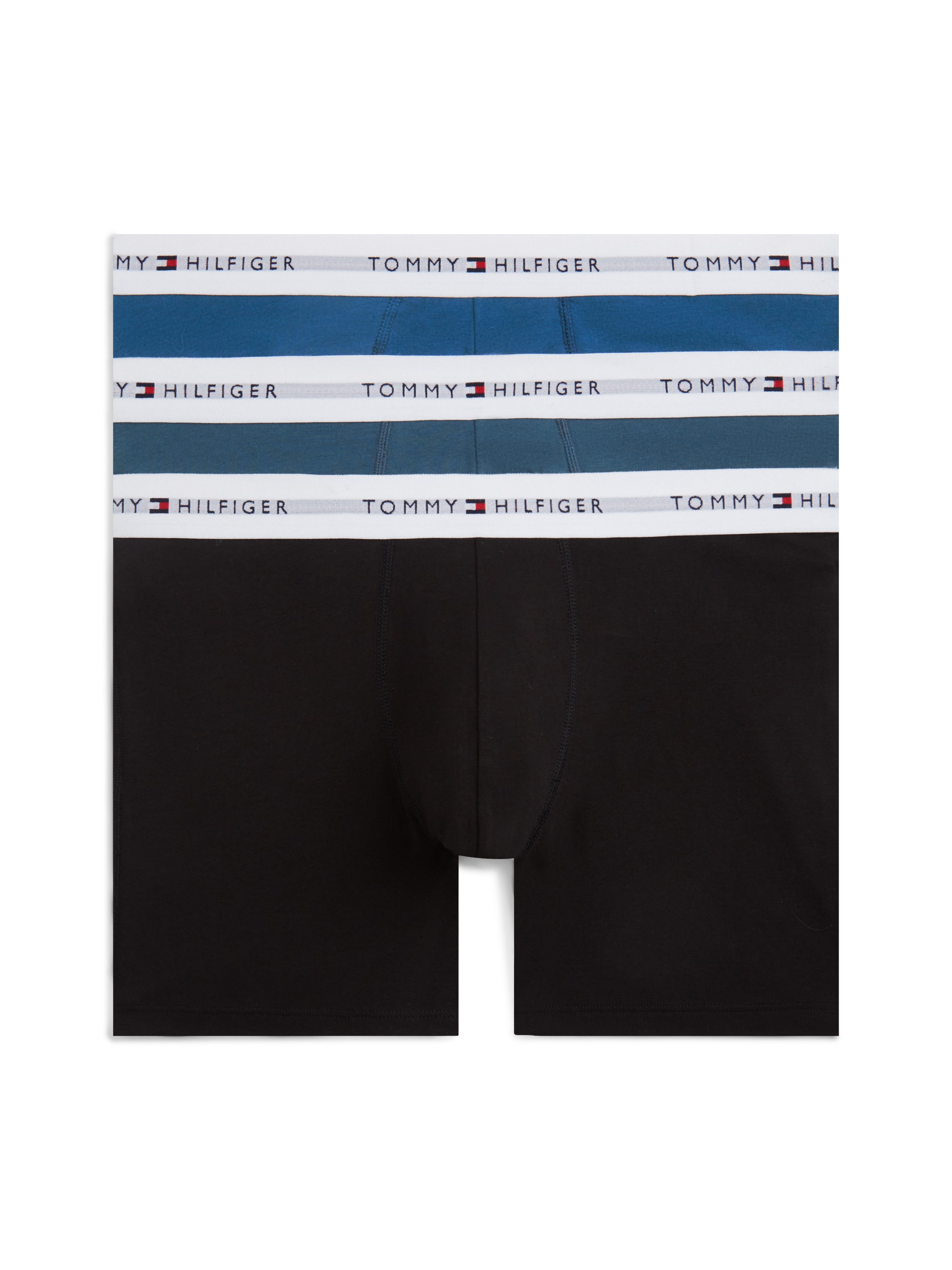 Tommy Hilfiger Underwear Boxer 3 Stk. Körpernahe Passform mit elastischem B günstig online kaufen