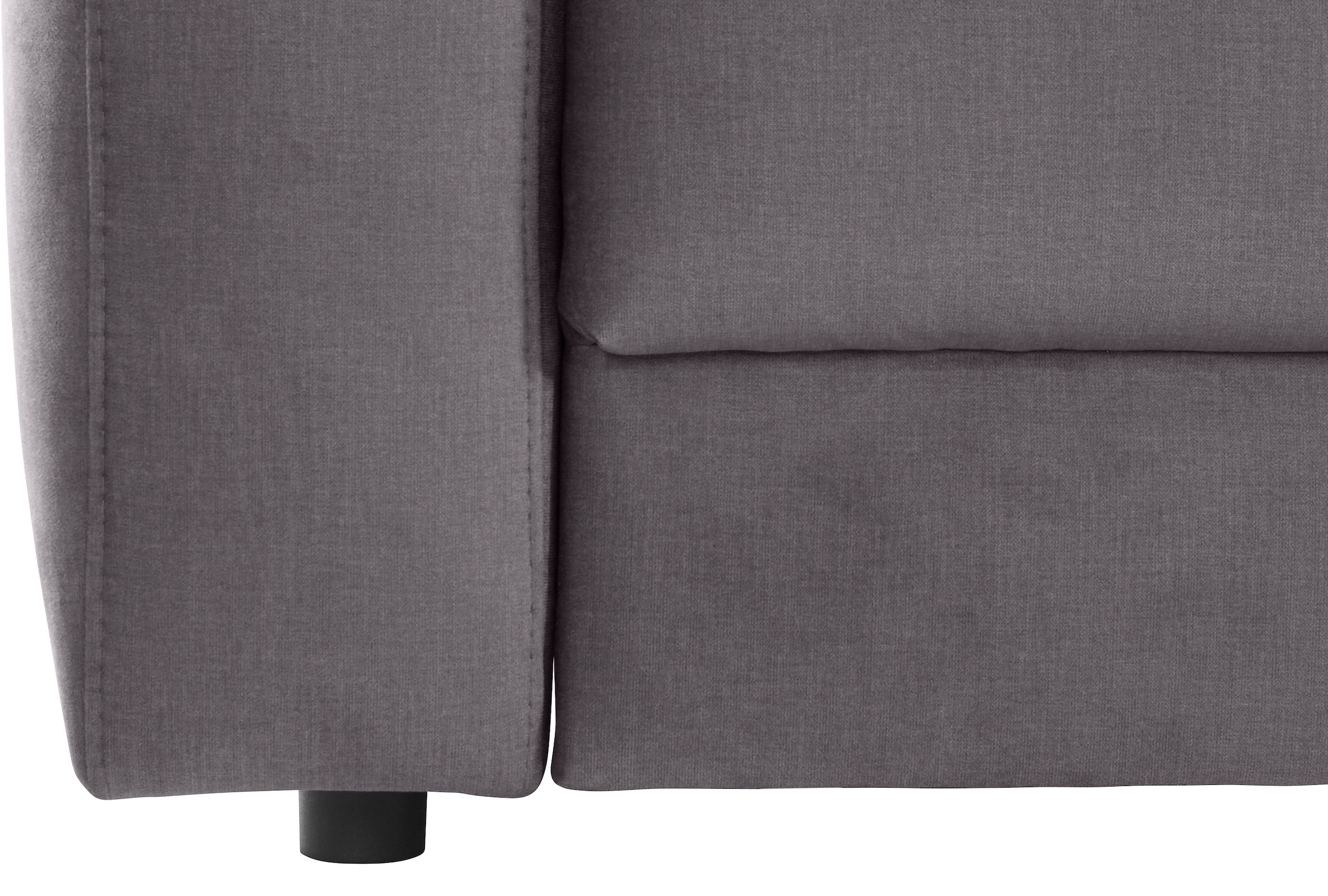 Places of Style Ecksofa »Bloomfield, bequem und elegant, L-Form«, wahlweise mit Bettfunktion und Bettkasten