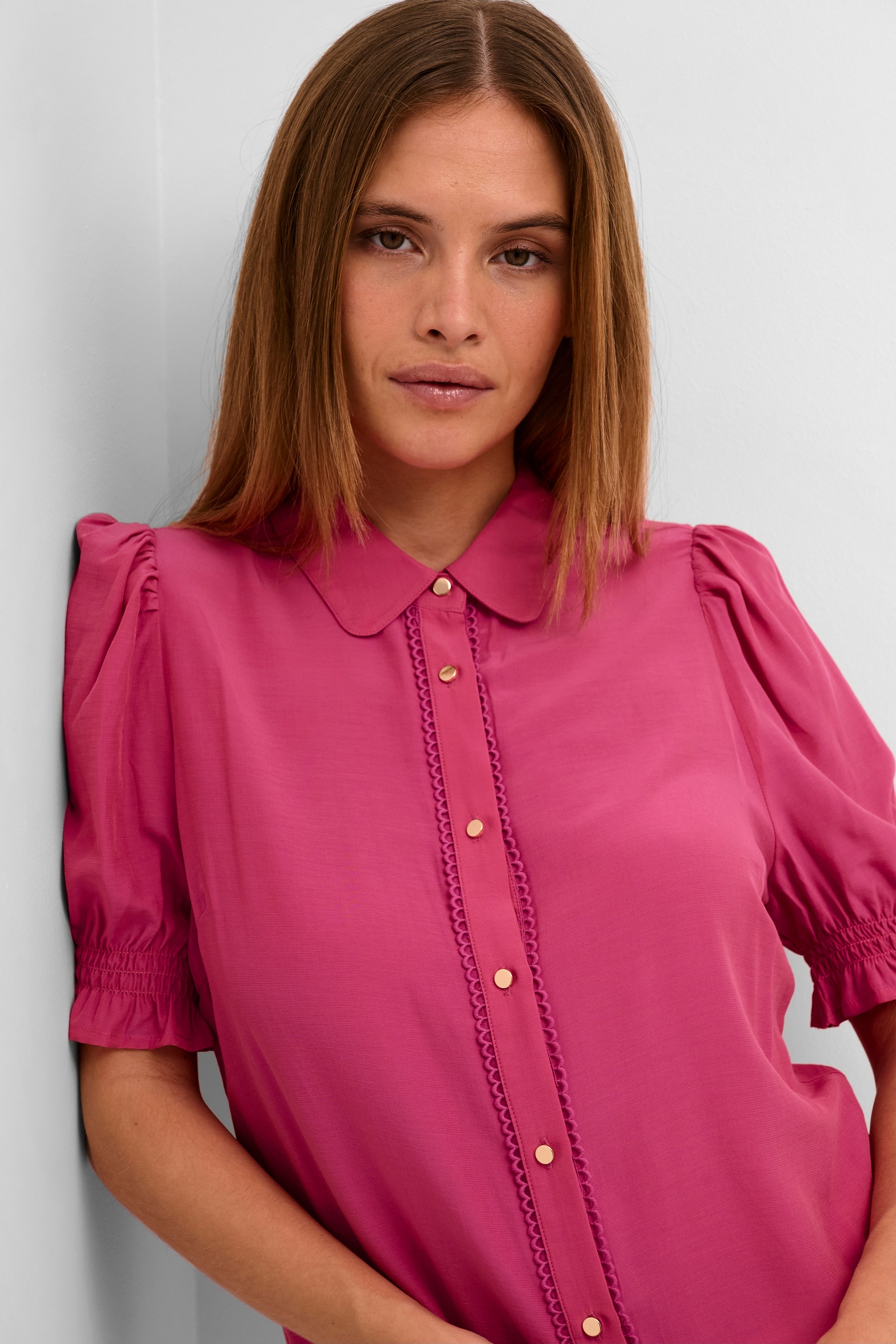 Culture Hemdbluse »Damen Hemd kurzarm CUasmine«