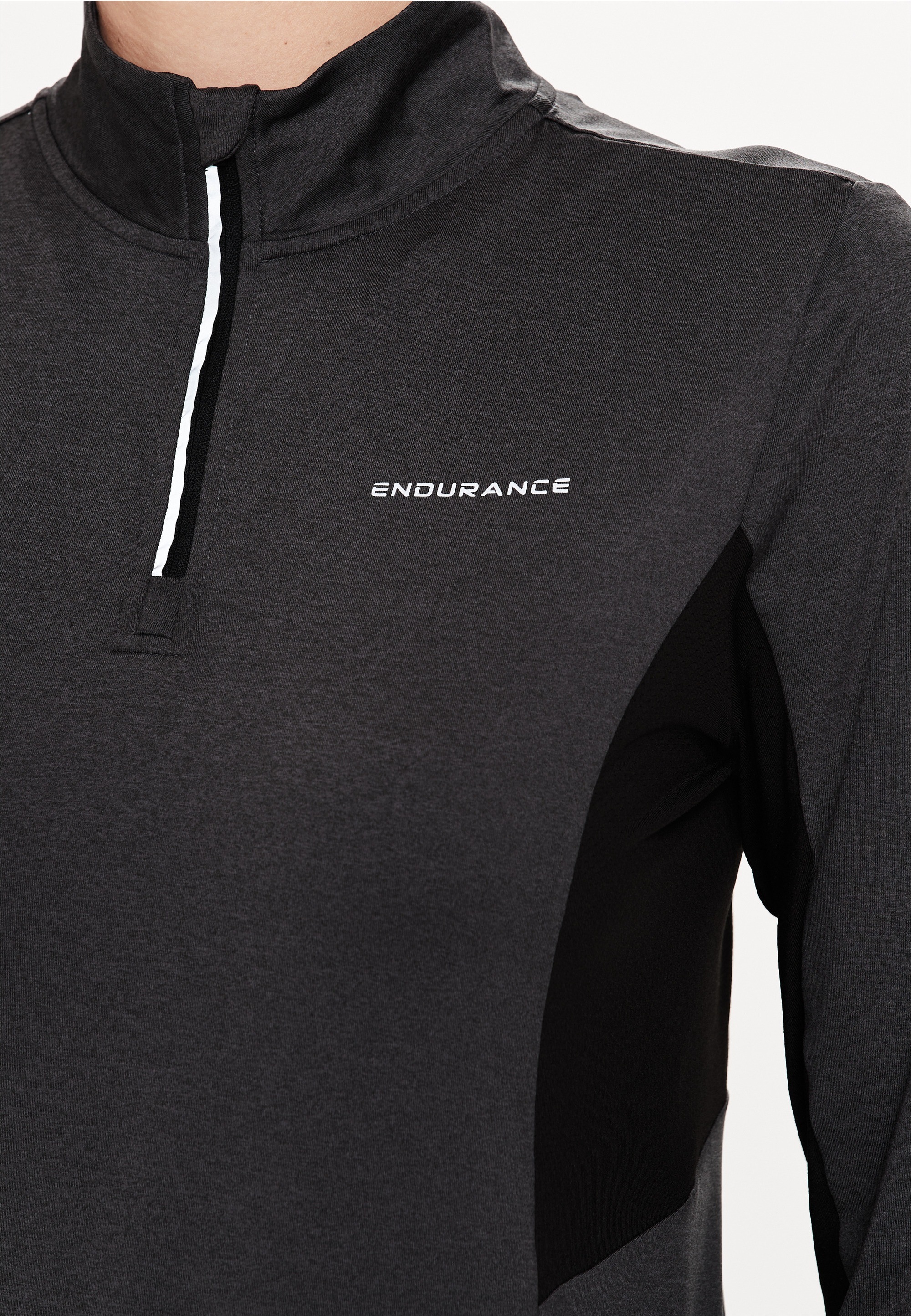 ENDURANCE Langarmshirt »JOCEE W Midlayer«, (1 tlg.), mit reflektierenden Details