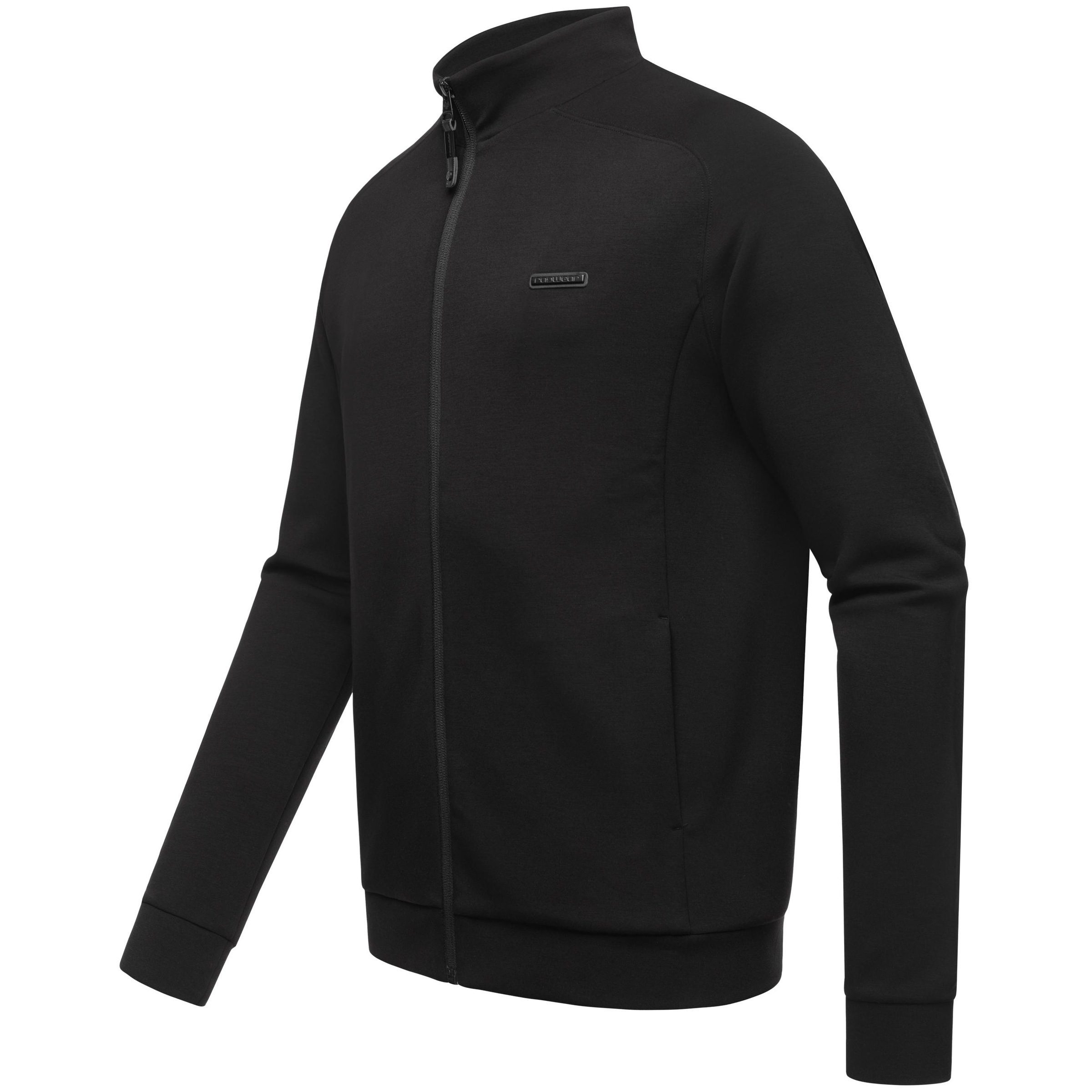 Ragwear Sweatjacke »Vittom«, Schlichte Herren Alltags-Jacke mit hohem Kragen