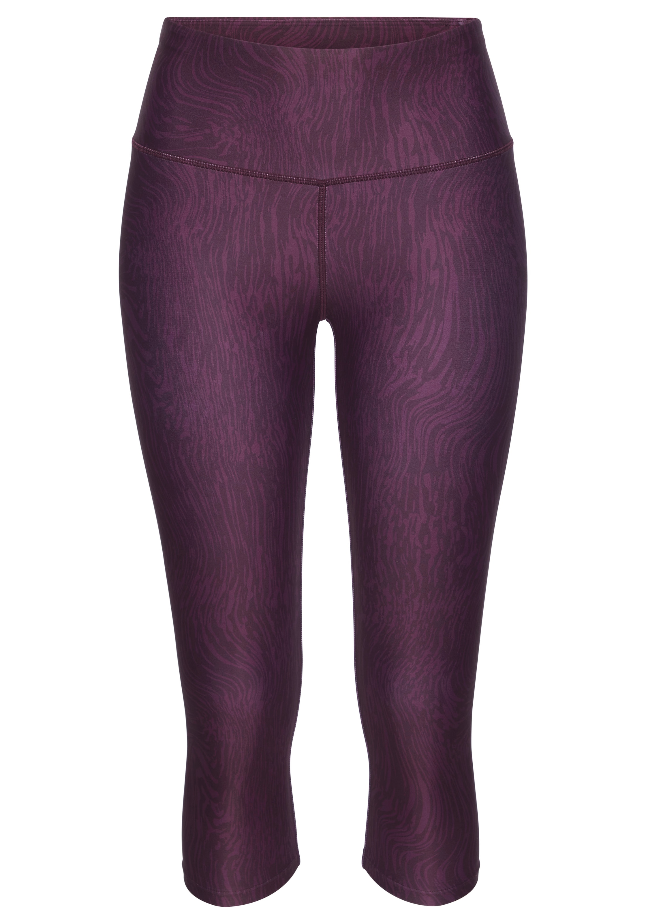 LASCANA ACTIVE Caprihose, mit gemustertem Druck