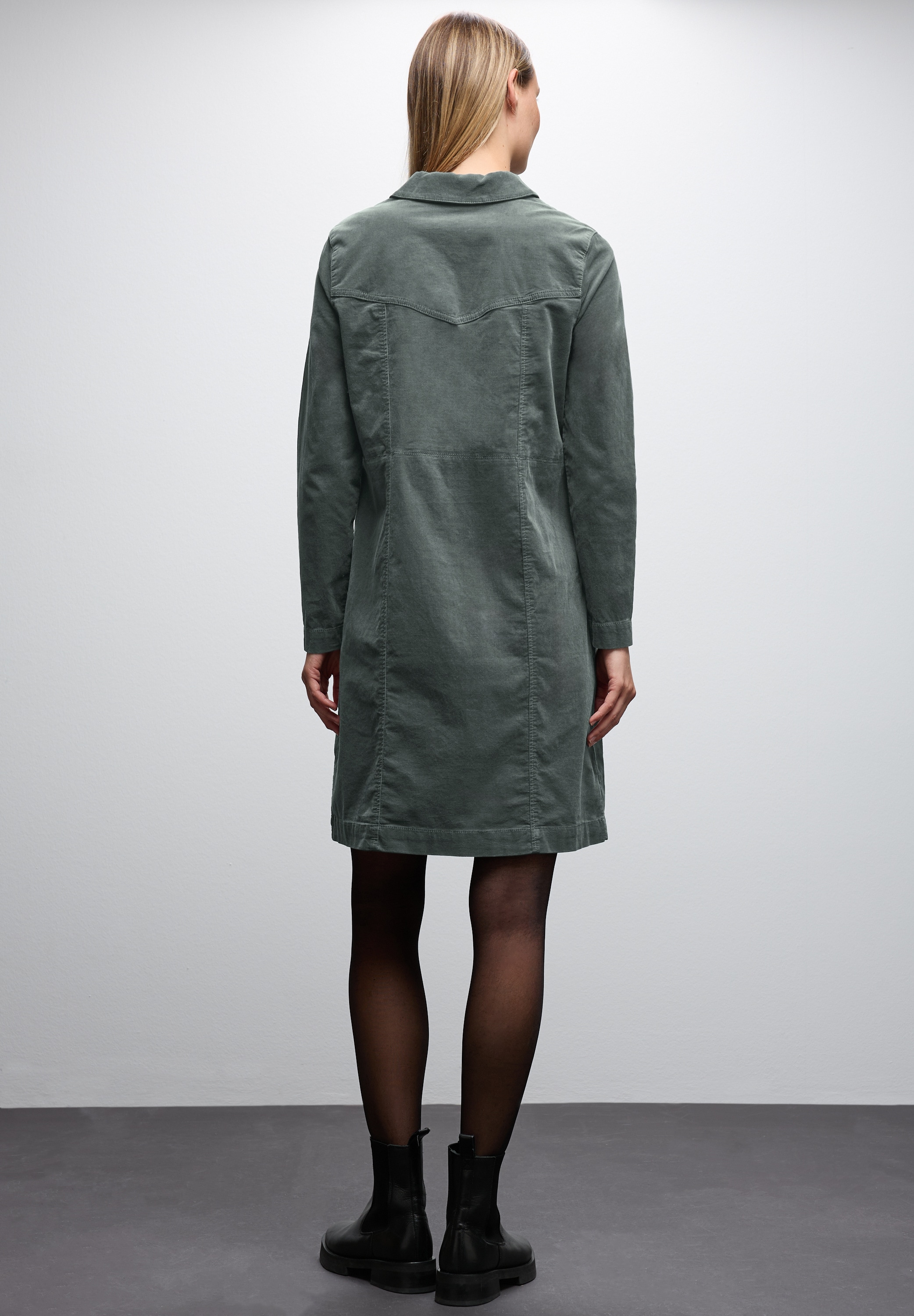 STREET ONE Cordkleid, mit Zipper