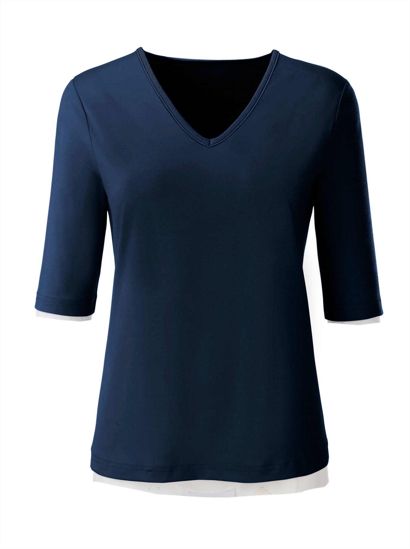 Casual Looks V-Shirt "Shirt" 1 Stk. tlg. günstig online kaufen