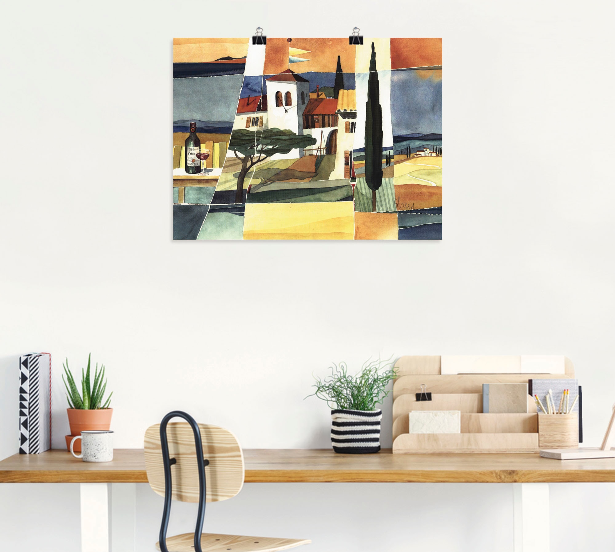 Artland Wandbild »Italien« Europa 1 Stk. tlg. als Leinwandbild, Poster in verschied. Größen